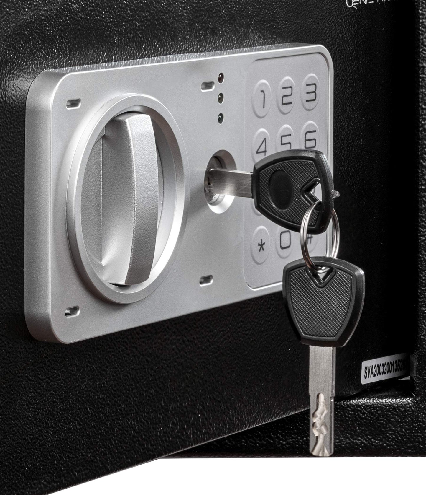 Genie Hand – Time Delay Safe, Anti Robbery Safe Box, Timed Controlled Opening – B-Class Lock – Anti Bounce Technology - Emergency Opening Keys (Medium – Depository)