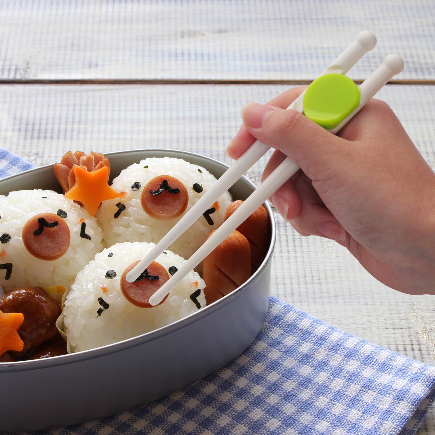 Poylim Stainless Steel Kids Utensils with Training Chopsticks | Toddler Silverware | Kids Silverware | Spoon + Fork + Knife + Chopsticks set | 4-12 Years+ | 8 Pieces | Dishwasher Safe