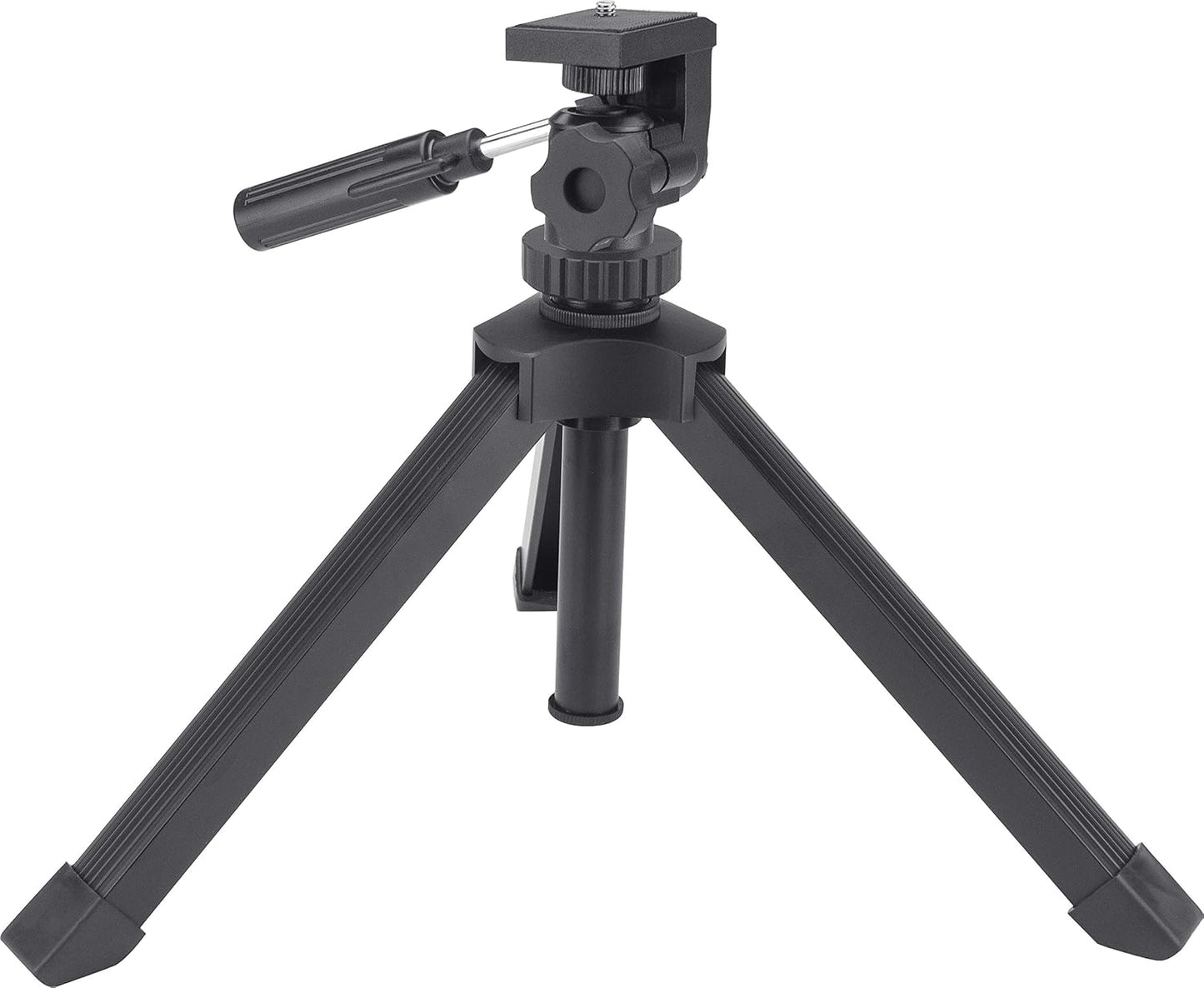Barska AF13270 10.25" 14" Heavy Duty Table Top Tripod for Cameras, Binoculars, Spotting Scopes, and More, Black, One