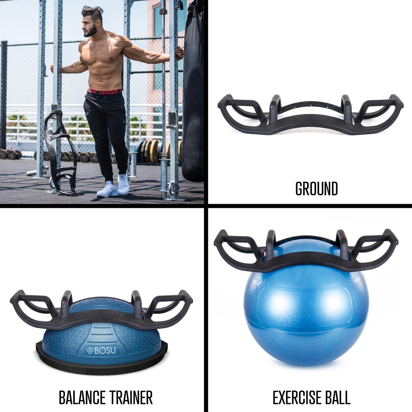 BOSU Helm - Push Up Bar, Utility Trainer