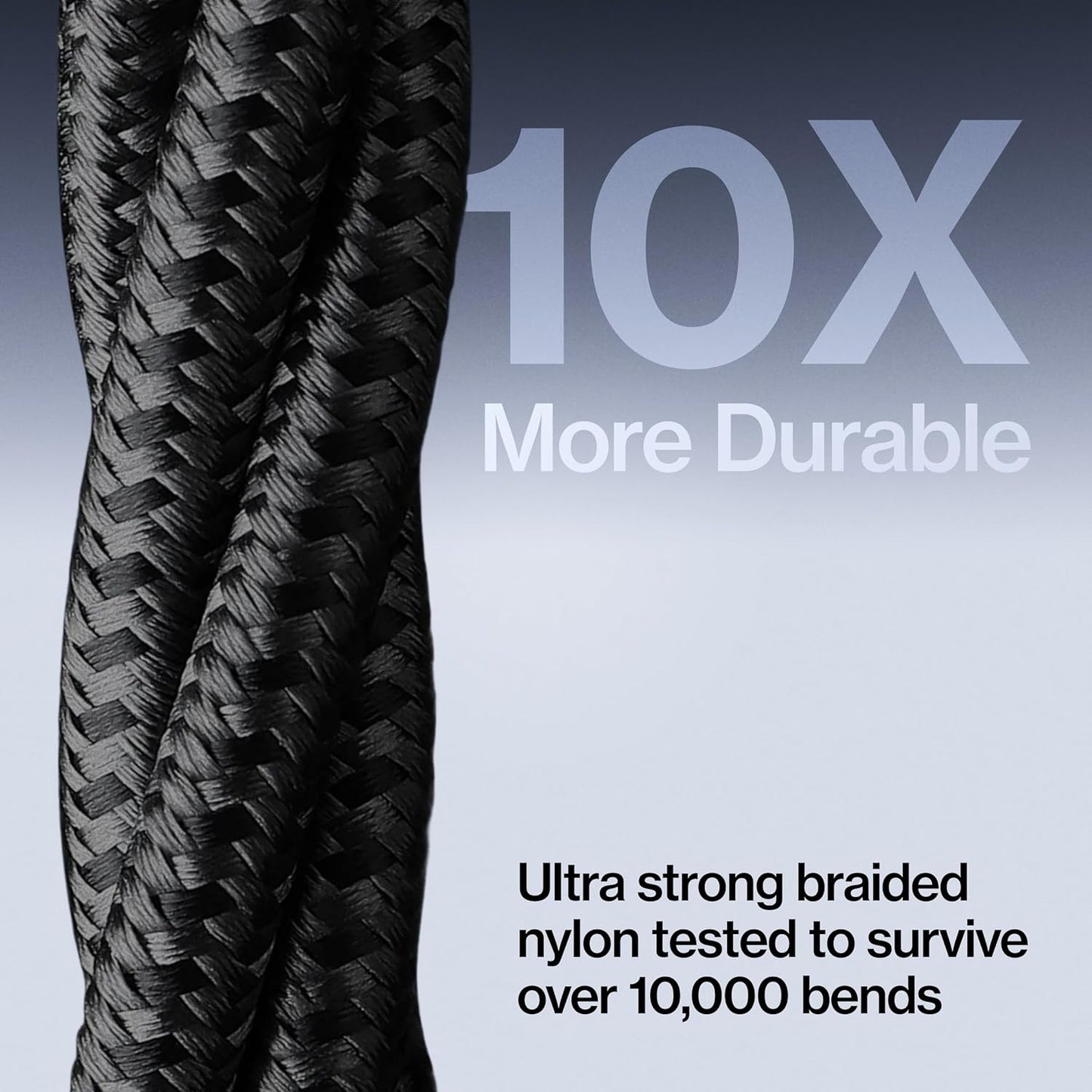 12W, 6FT Statik MagStack USB A to Lightning Cable MFi Certified, Clutter-Free Magnetic Charging Cable, Anti-Tangle
