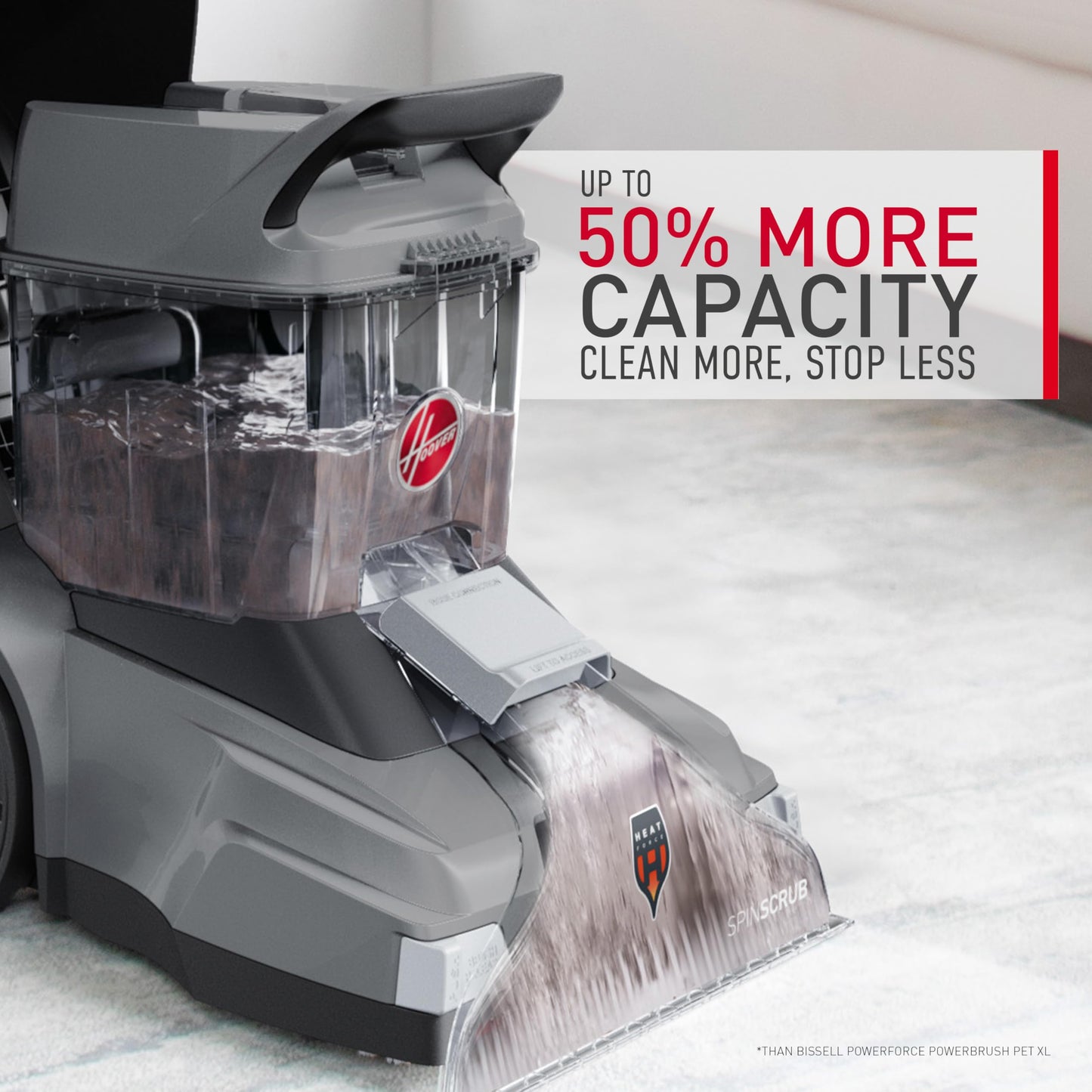 Hoover PowerScrub XL Pet Carpet Cleaner Machine for Carpet and Upholstery, Deep Cleaning Carpet Shampooer Machine with Multi-Purpose Tools, Powerful Suction, Pair with Hoover Cleaner Solution