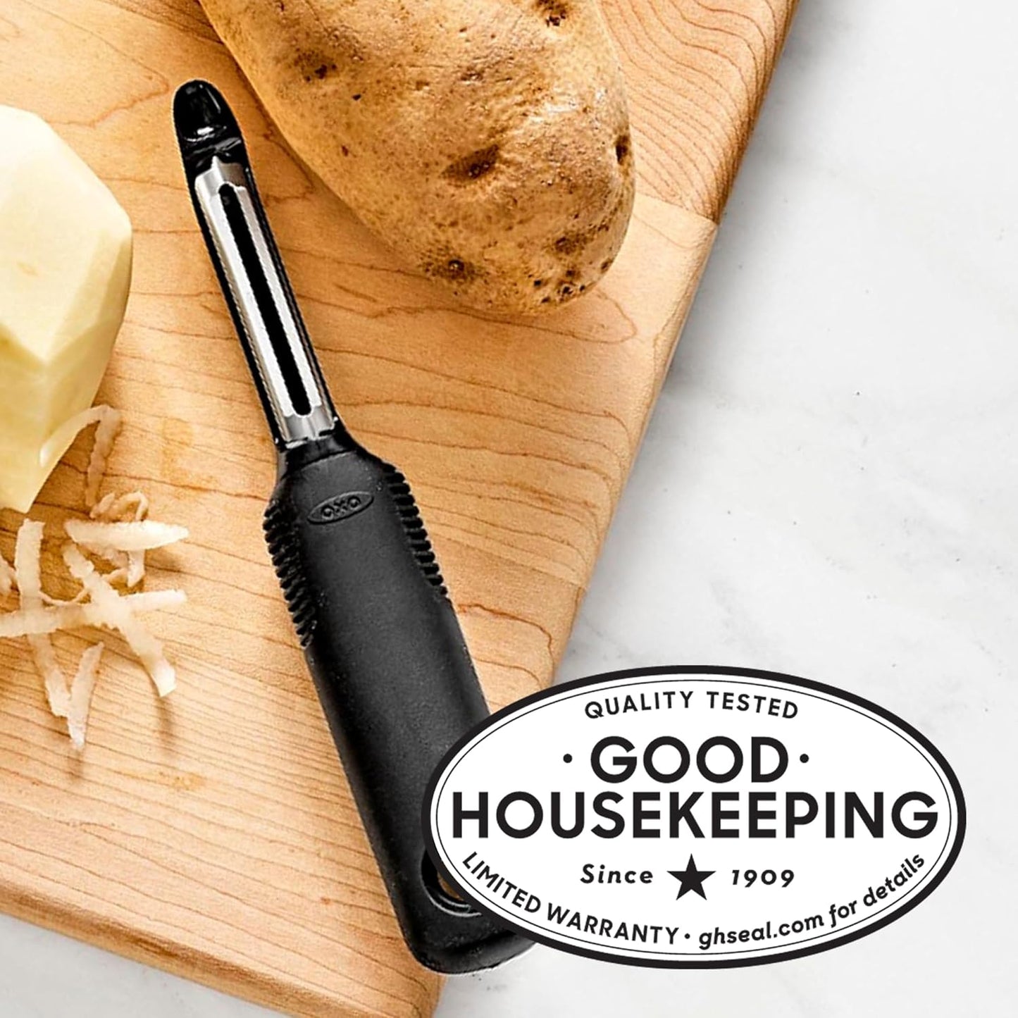 OXO Good Grips Swivel Peeler - Effortless Vegetable and Fruit Peeling | Ergonomic Design