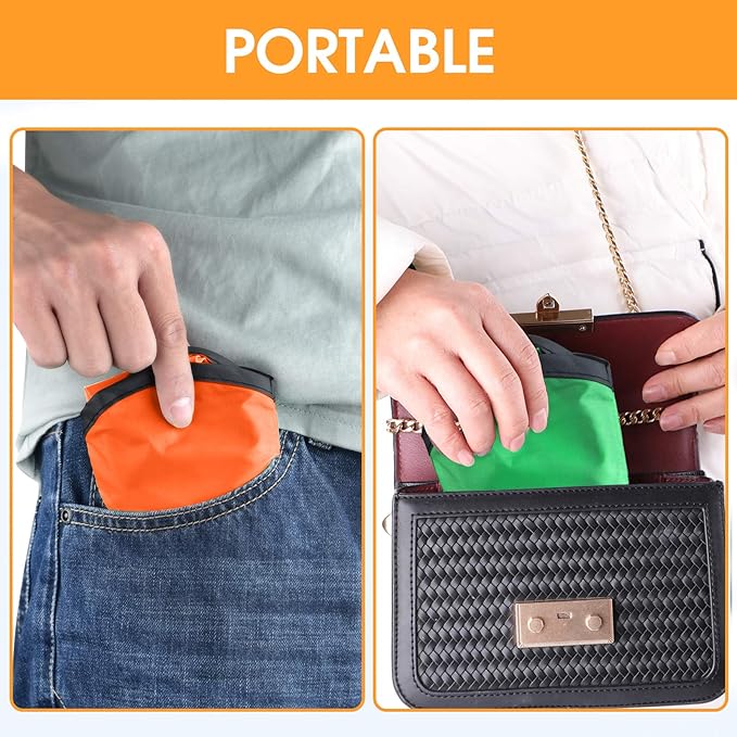 Mototo 72 Pieces Foldable Flying Disc Fans with Bag Folding Pocket Toy Set for Kids Fun Birthday Party Favors Summer Outdoor Activity Game Halloween Christmas