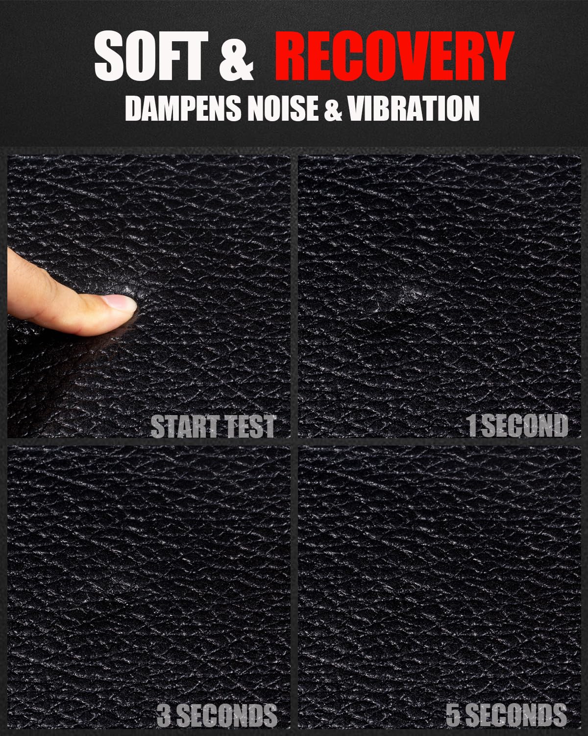 Cycleclub Exercise Bike Mat - 6mm Thick Under Bike Trainer Mat for Stationary Indoor Spin Bikes, Hardwood Floor Carpet - Black Gym Equipment Mat