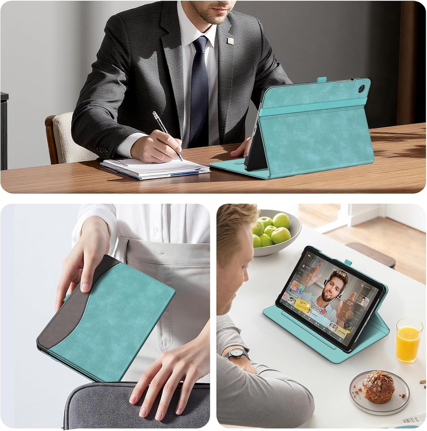 FINTIE A11+ 11 Inch 2025/ A9+ 2023, Case for Samsung Galaxy Tab Plus Plus Multi-Angle Viewing Smart Stand Back Cover