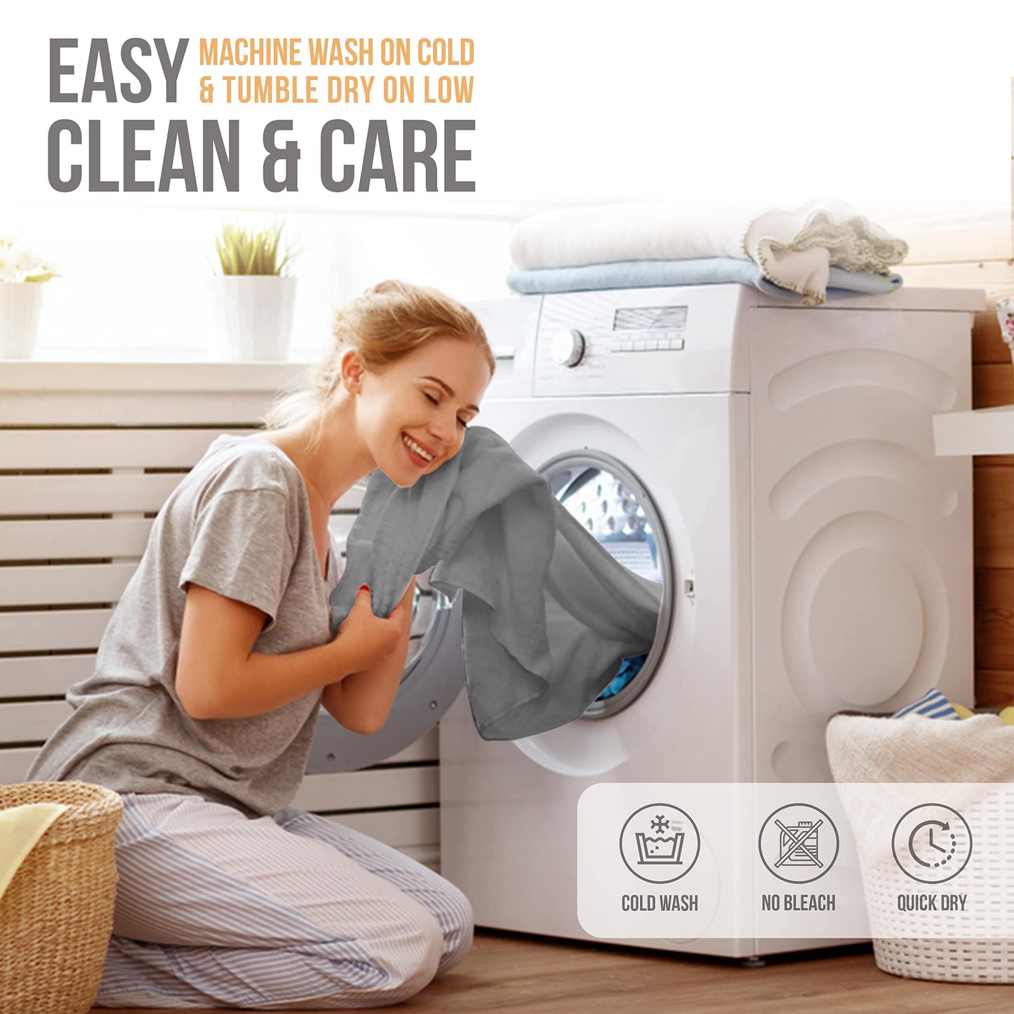 Abeero Home Twin Sheets Set - Luxury Hotel Bed Sheets - Soft Cooling Sheet with Elastic Corner Straps - Deep Pocket Microfiber Bedsheet - Bedding Sheet & Pillowcases -3 PC (Twin Size, Light Gray)
