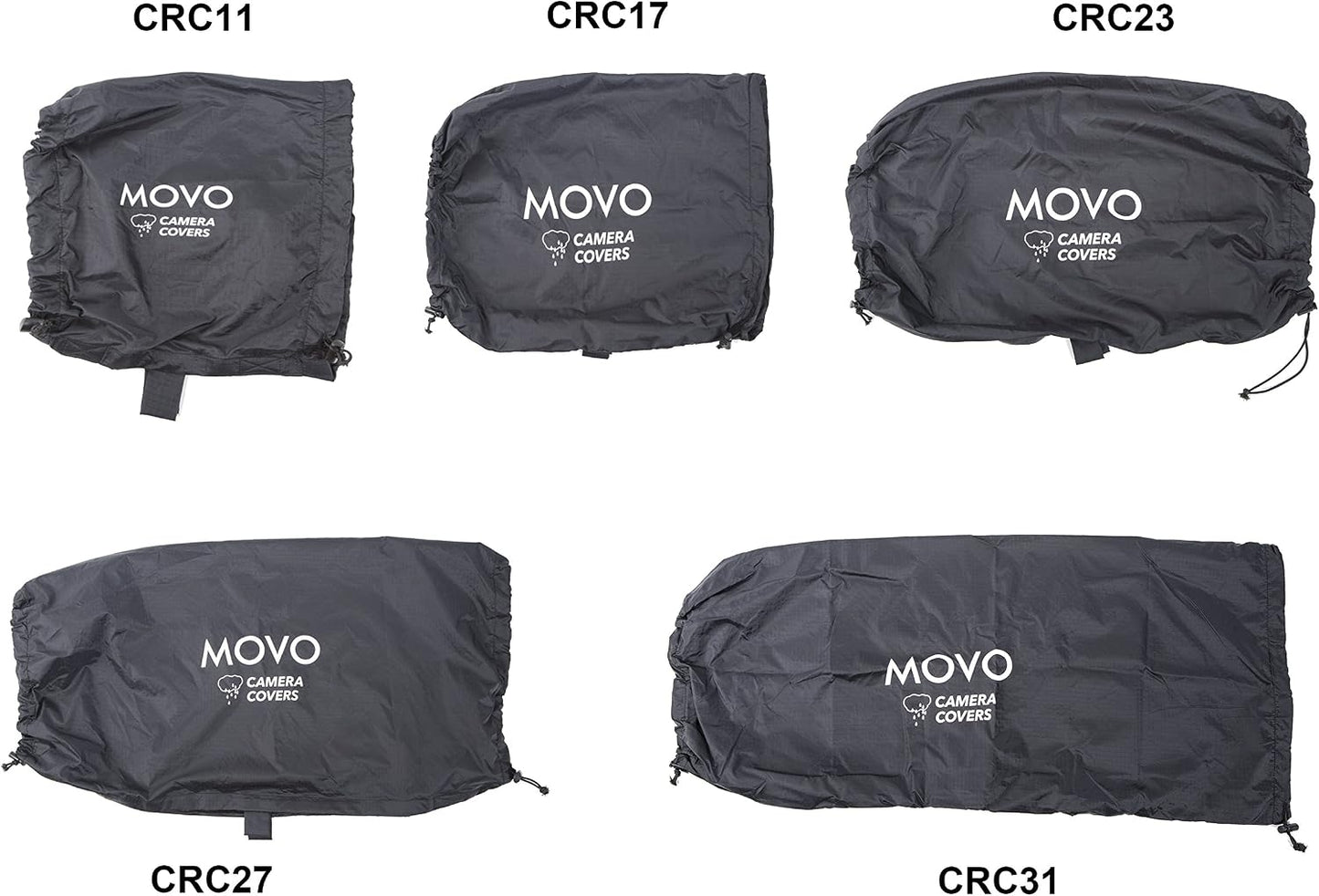 Movo CRC27 27 14.5) Storm Raincover Protector for DSLR Cameras, Lenses, Photographic Equipment (Large Size: x