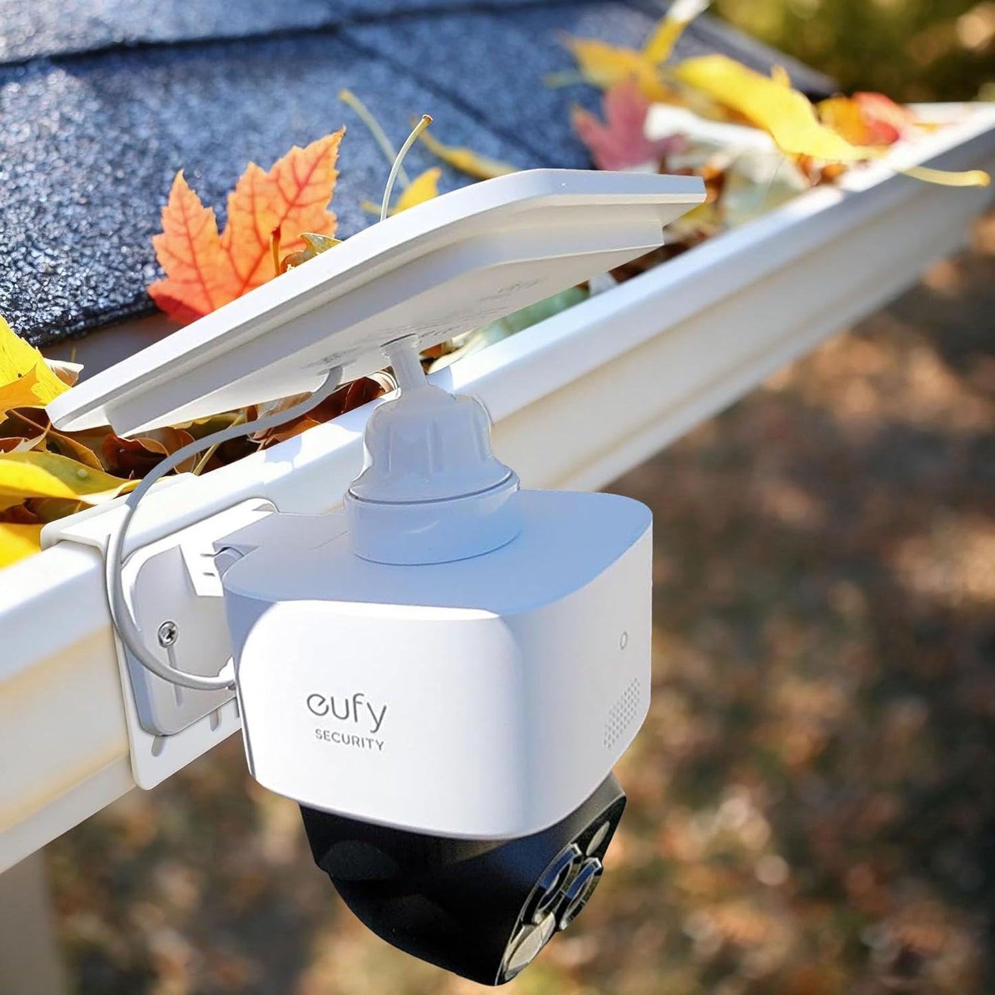 S340, E30/S330, WiTi Gutter mount stainless steel bracket for Eufy SoloCam No Drill Installation, Universal Bracket