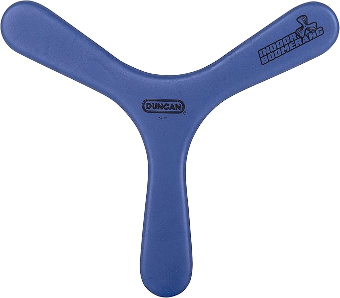 Duncan Toys Indoor Booma, Boomerang Toy Varying Colors