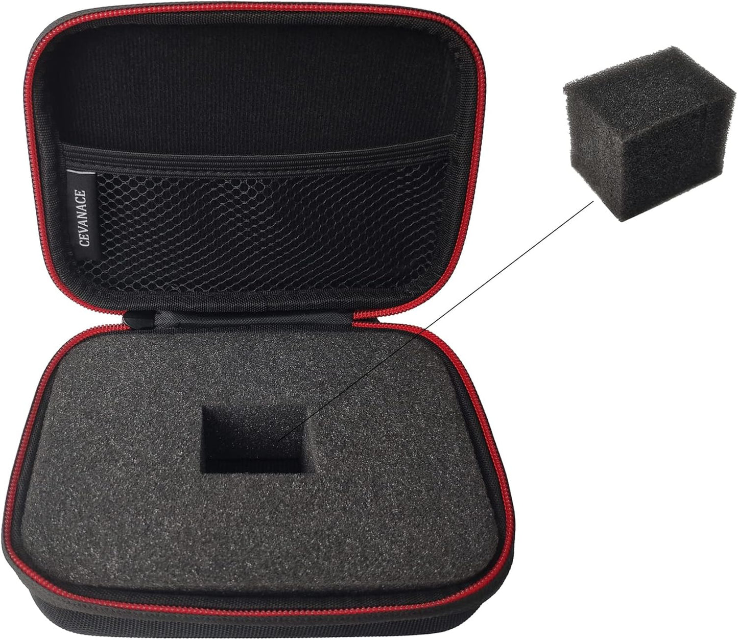 Evanice Foam6.7 x4.7 x2.5 inches EVA Hard Case with Hard Sided Camera/Digital Case EVA shockproof Outdoor caseSuitable