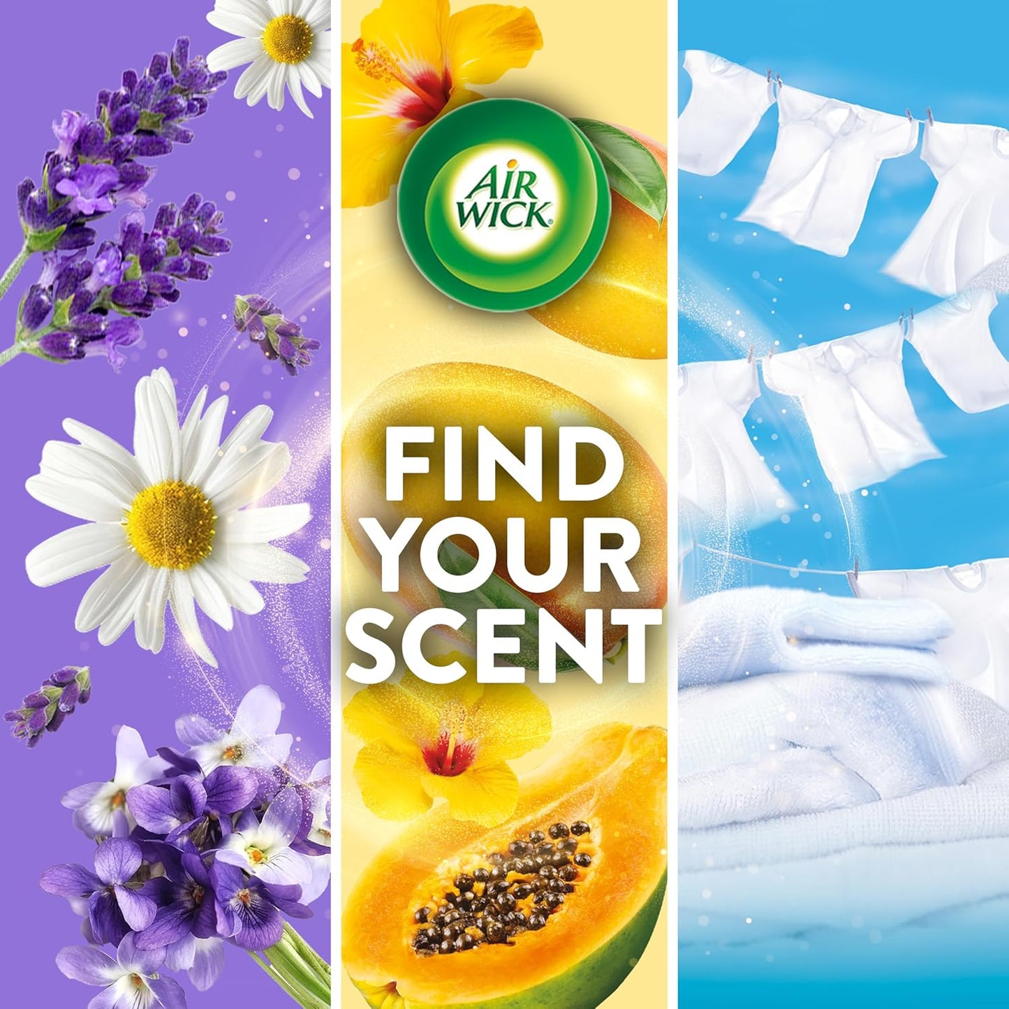 Air Wick Scented Oil Refill - Summer Delights | 10ct Eco-Friendly Air Freshener