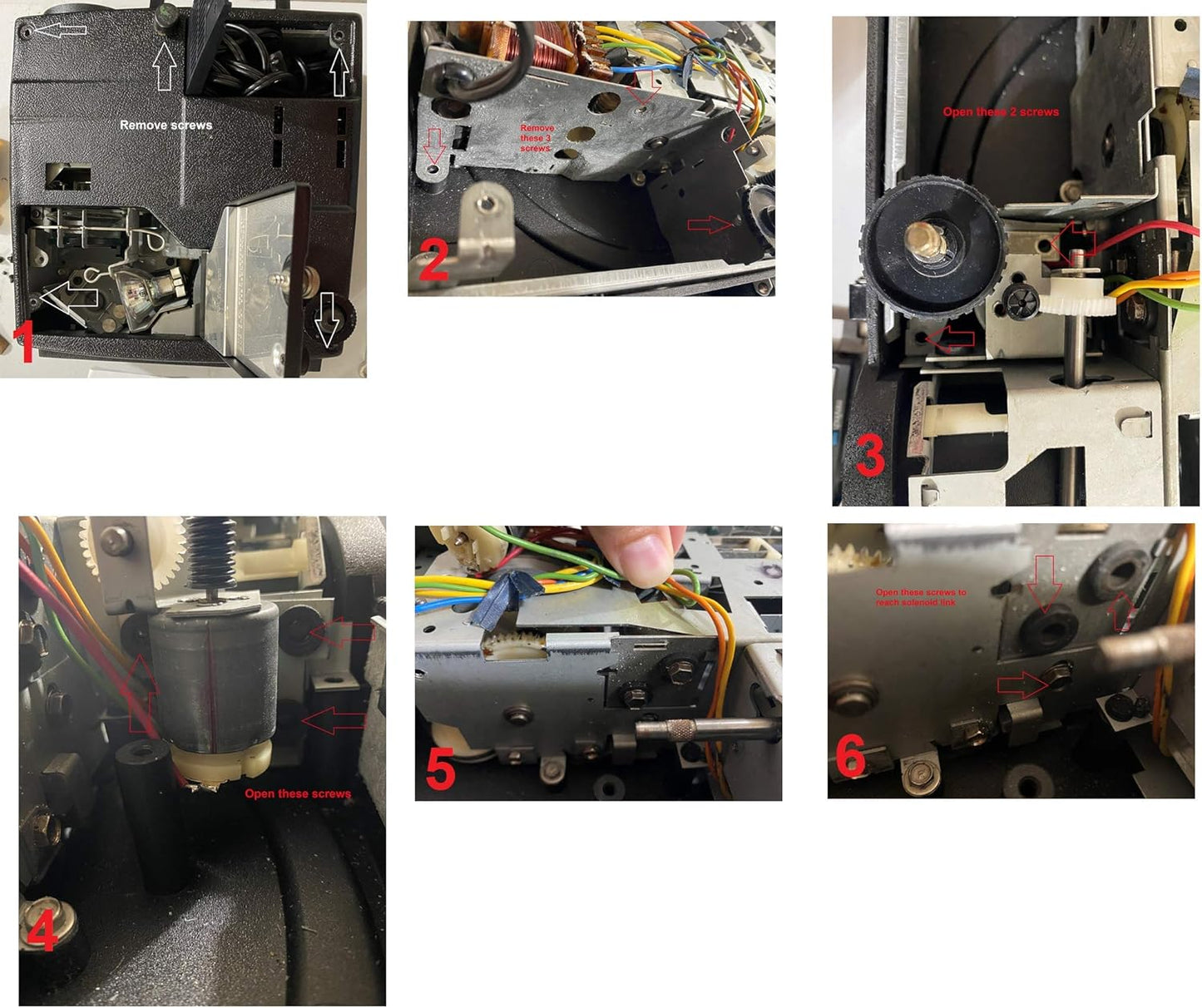 UR0 Repair Kit for Kodak Carousel Slide Projector - Does Not Advancing