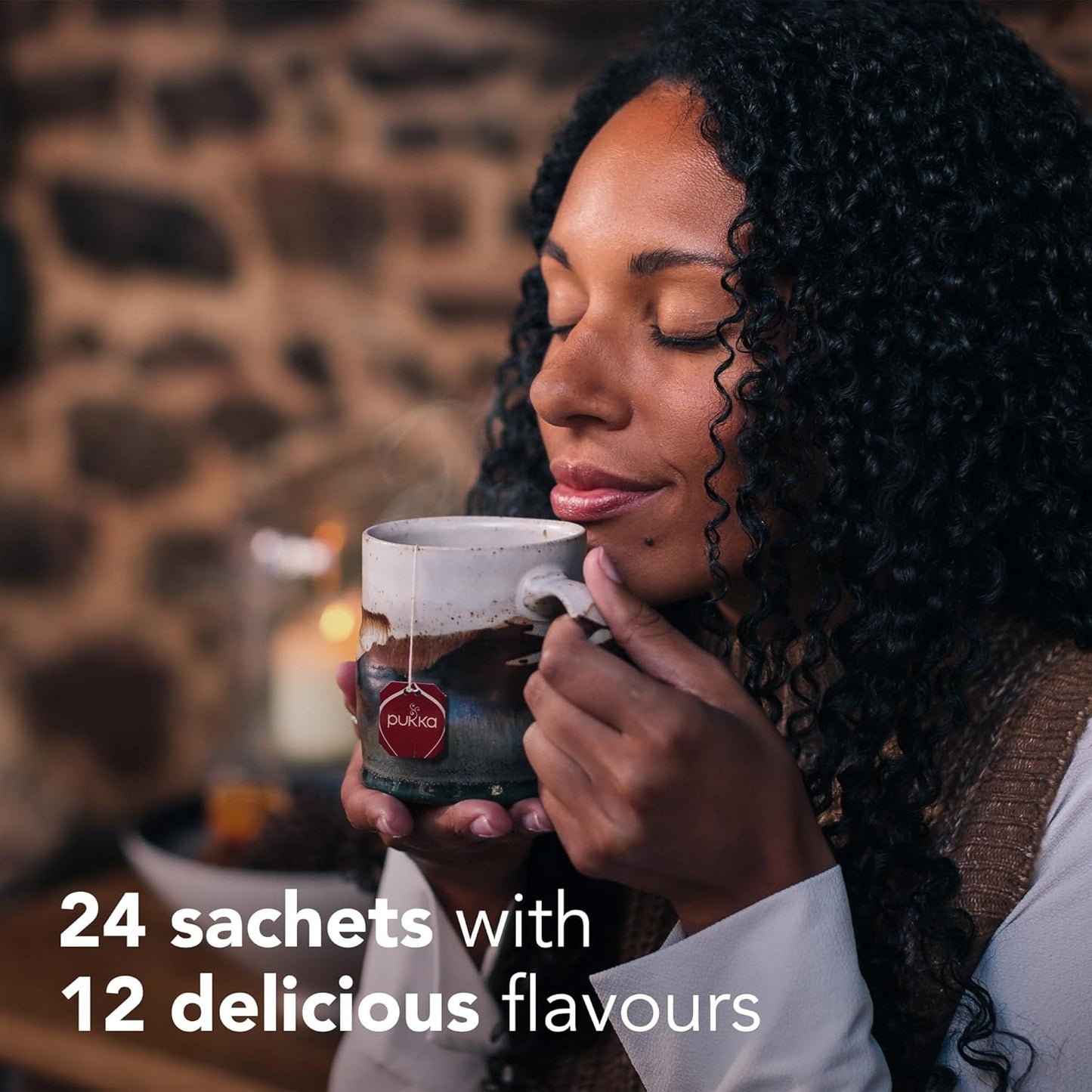 Pukka Christmas Tea Sampler - 24 Organic Black & Green Tea Infusions | Perfect Holiday Gift Set