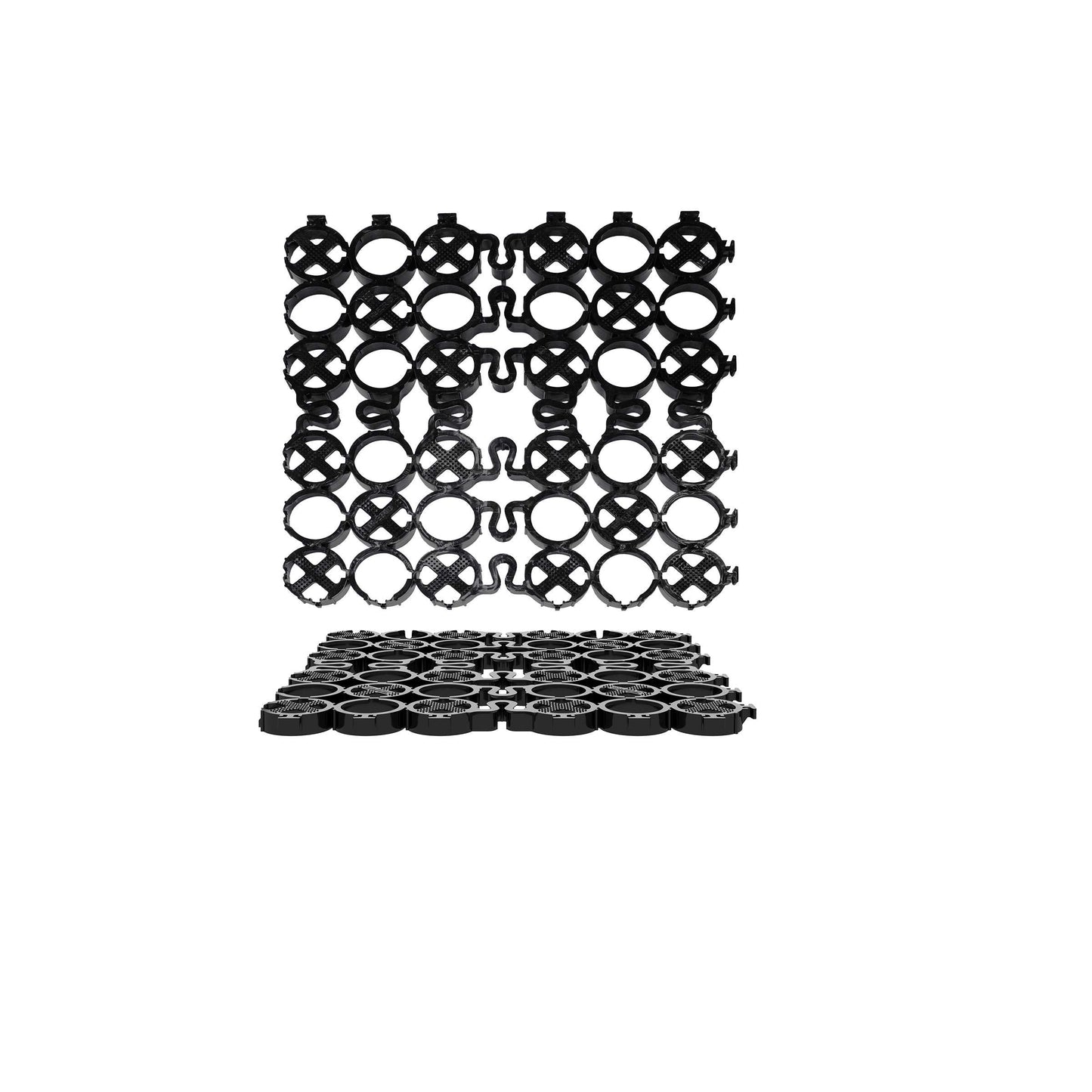TRUEGRID | Root Grass Pavers | Designed as Outdoor Pavers for The Patio, Driveway, Walkways, Shed Bases, DIY Projects | 120,000 lb Load Class | Pack of 18 (72 Sq. Ft.)