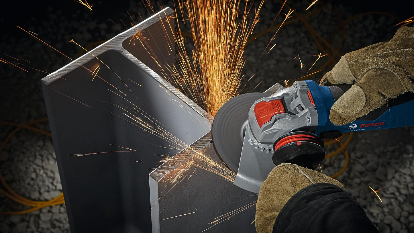 Bosch GWX13-60 6 In. X-LOCK Angle Grinder with Side Switch