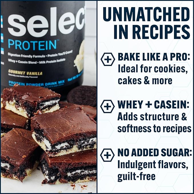 PEScience Select Protein Powder, Whey and Casein Blend, Clean Protein Powder for Women and Men, Low Calorie, Low Carb, Keto Friendly, Gluten Free - Chocolate Truffle - 55 Servings