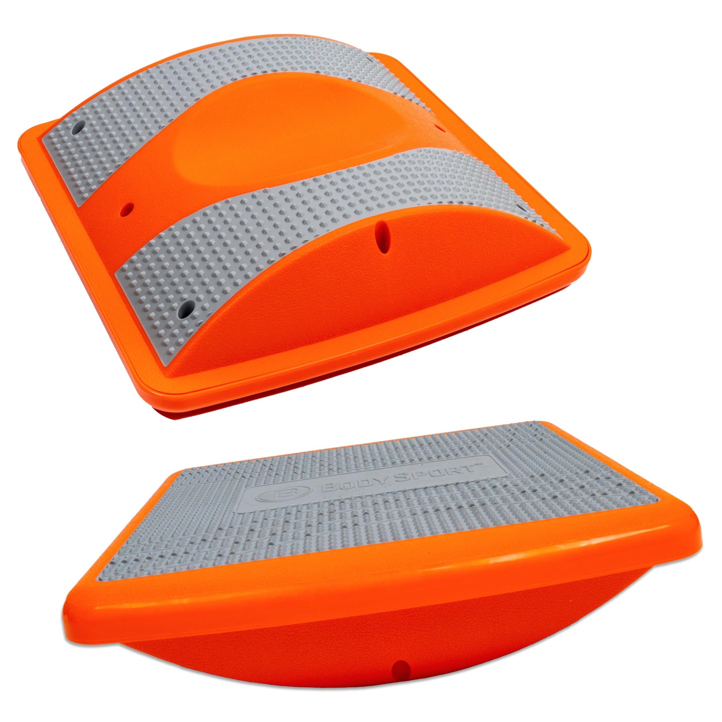Body Sport Rocker Board for Balance Training, Ankle Rehab and Physical Therapy | Non-Skid Wobble Board for Standing Desk and Home Gym | 14 In. | 400 lb. Capacity
