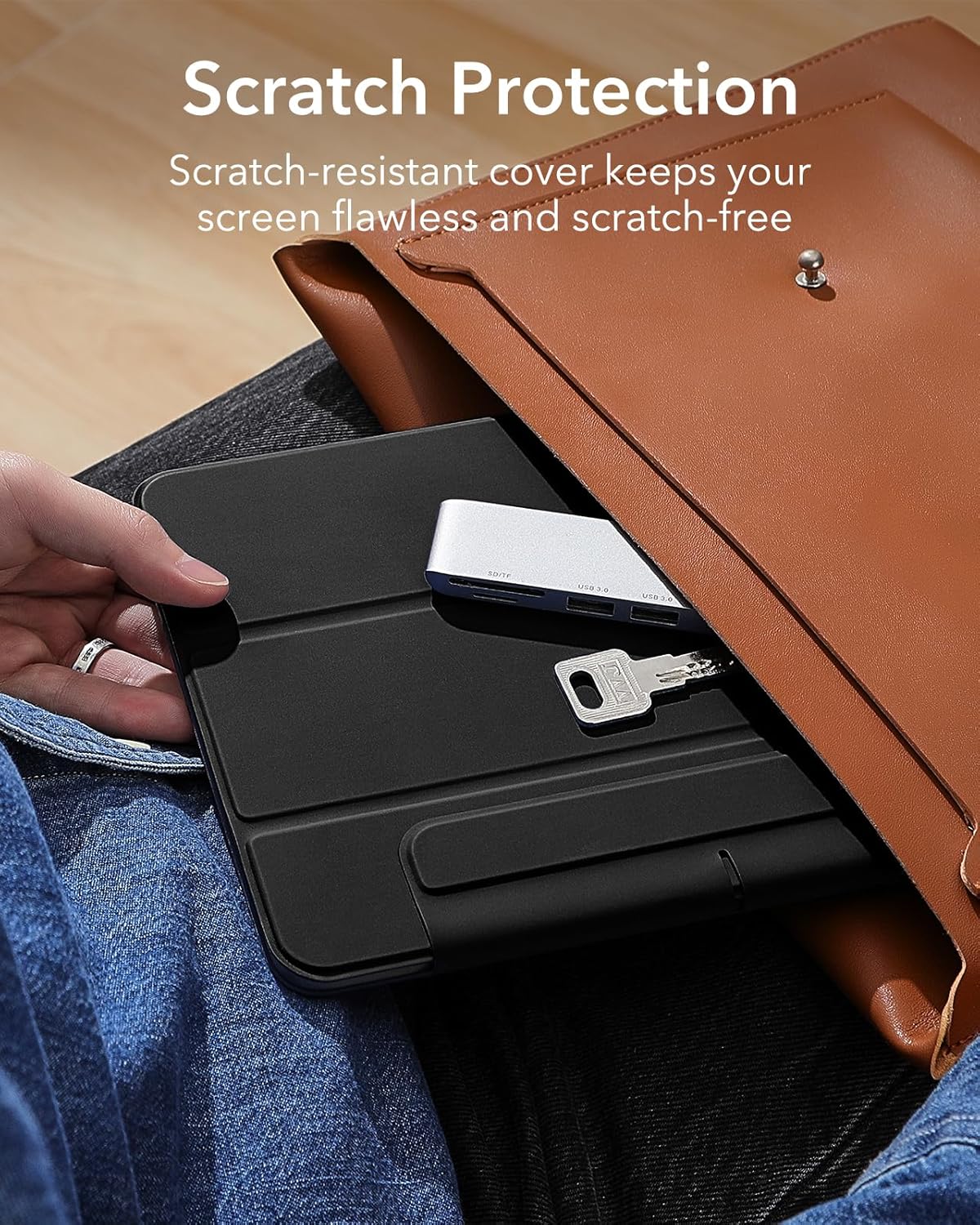 ESR 7 A17 7th/6th (2024/2021), for iPad mini Pro Case, iPad mini Generation Case Slim Trifold Two-Way Stand, Powerful