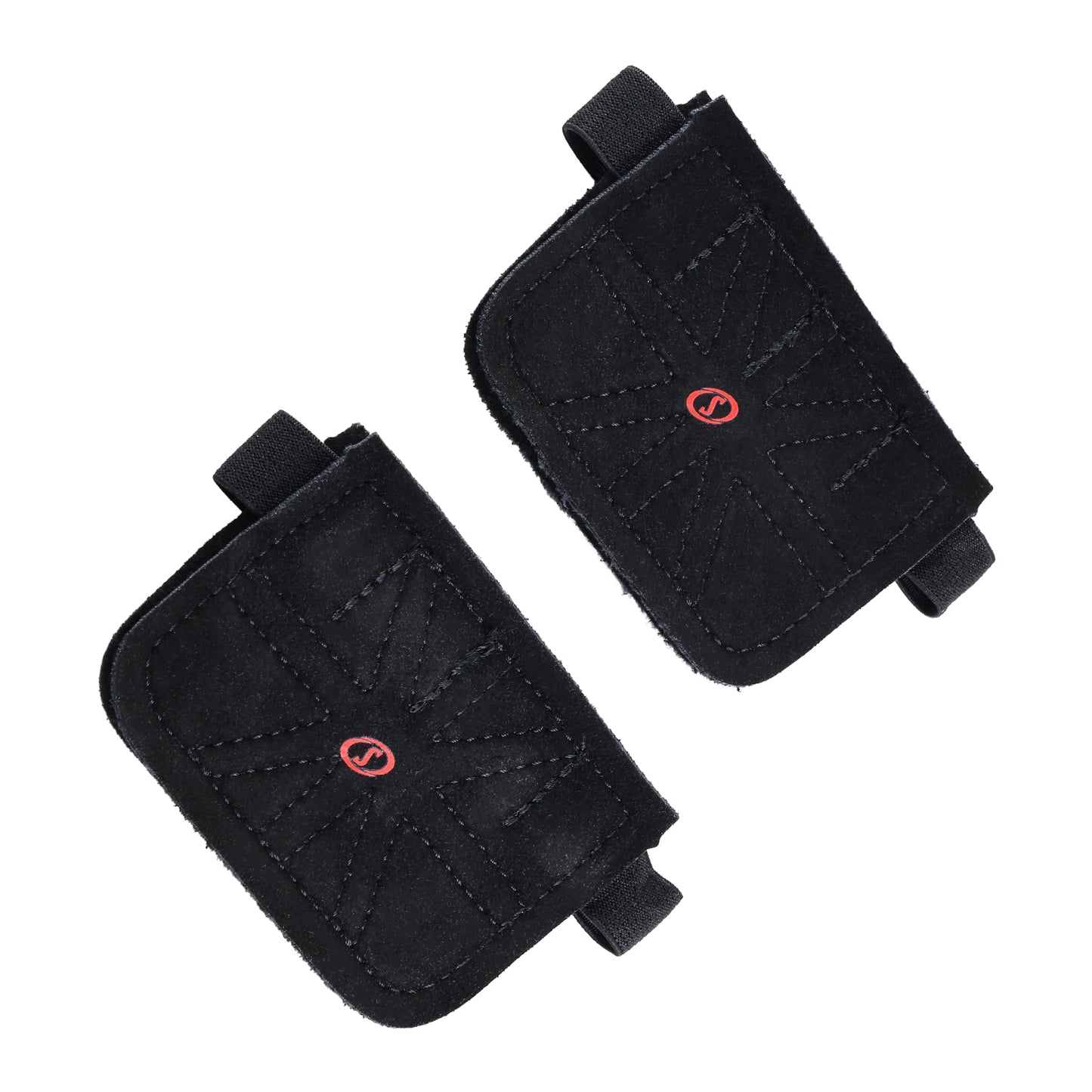 Spalding - Weight Lifting Palm Protection Grips, Durable Gym Hand Guards for Weightlifting Training, Non Slip Grip Pads, One Size Fitness Palm Protectors for Workout (Black)