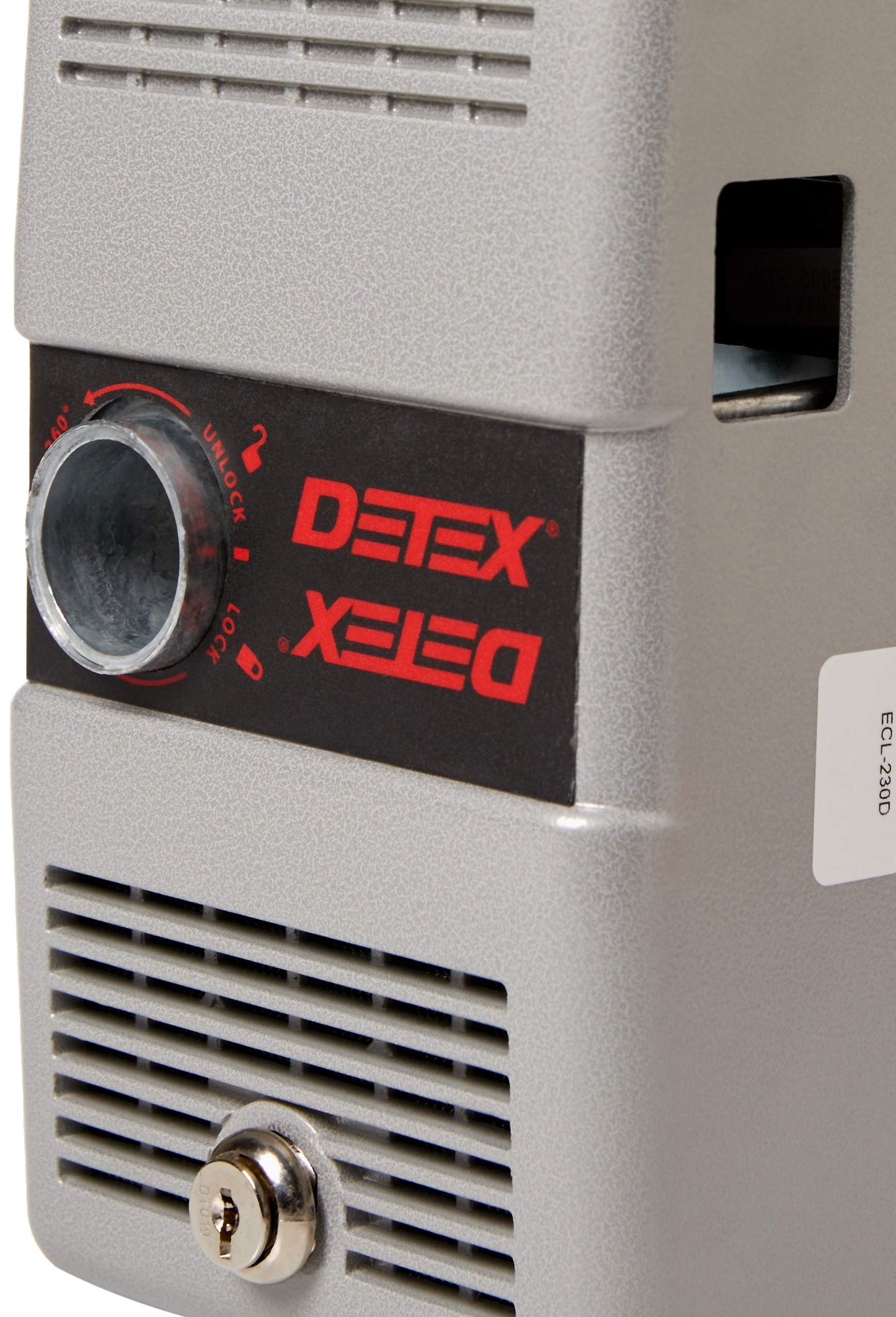 Detex ECL-230D Emergency Door Exit Alarm, Silver