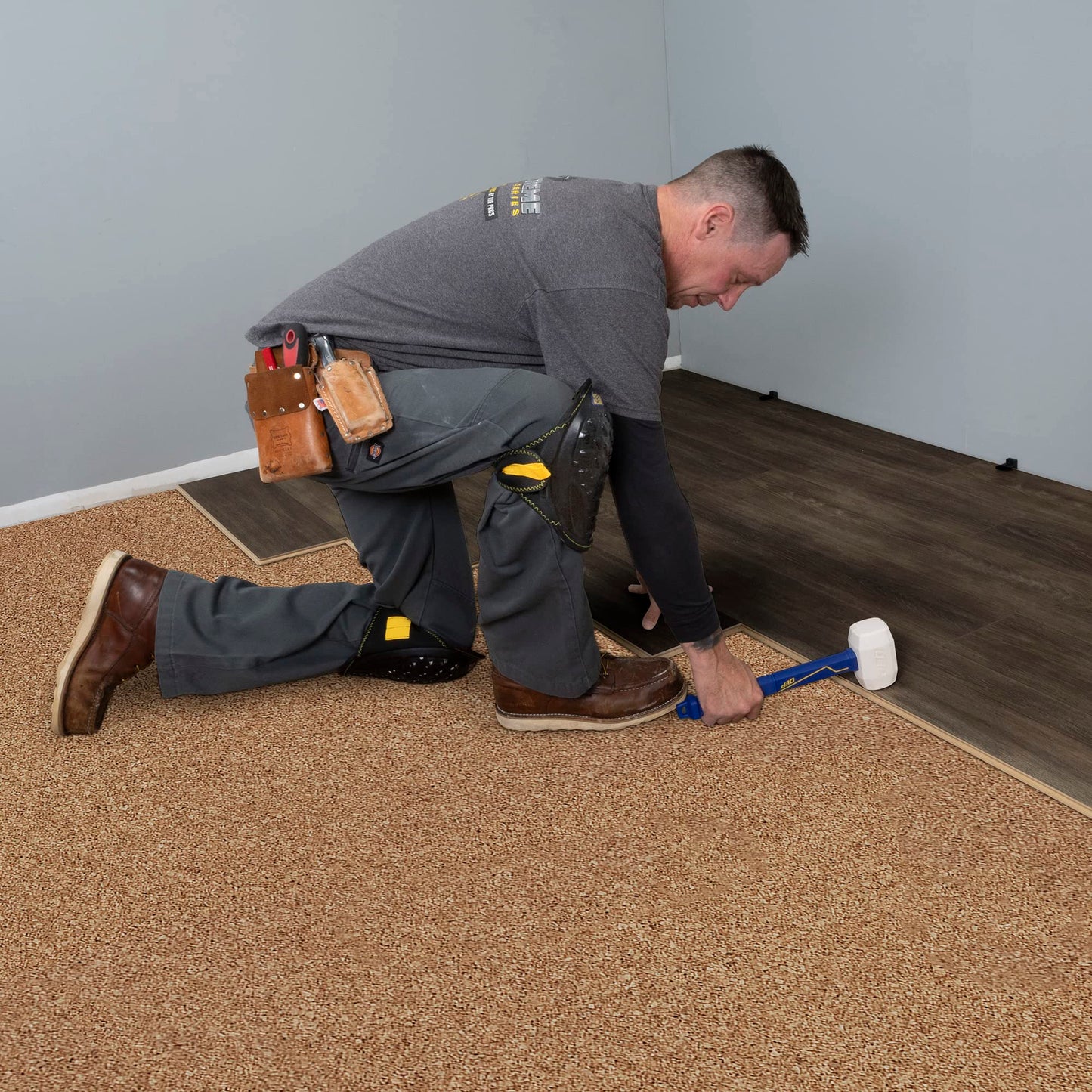 QEP 72000Q Natural Cork Underlayment Roll - 4 ft. Wide x 50 ft. Long x 6 mm Thick - 200 sq. ft.