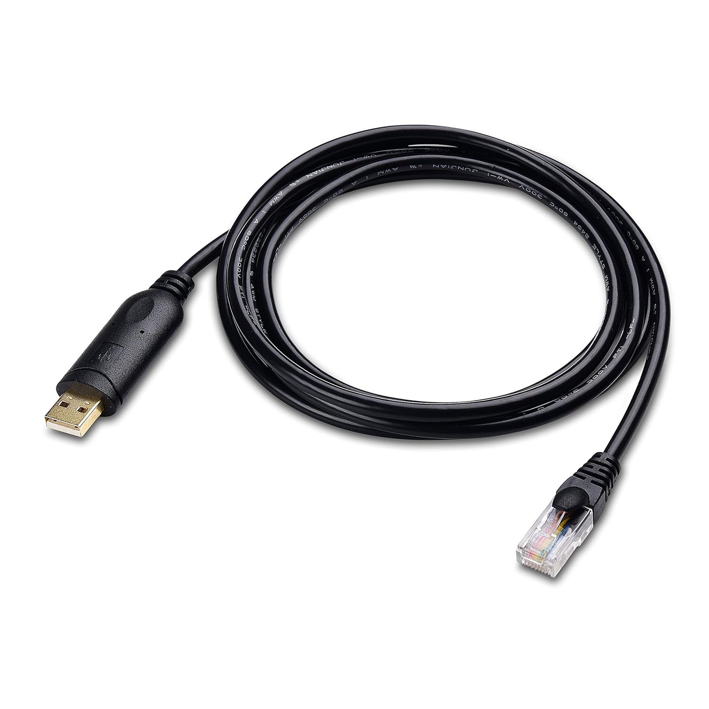 RJ45 6 Cable Matters USB to Console Cable (Compatible with Cisco Console Cable, Rollover Cord) with FTDI Feet