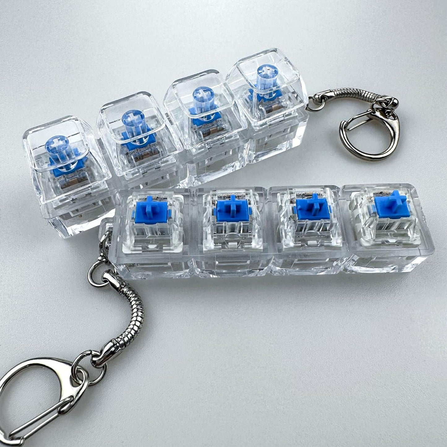 10 3 50gf 3D ZhouWang PCS Blue Switch Pin Pre-Lubricated,Dustproof Clicky Switch,Suitable for clickers for PrintsMX