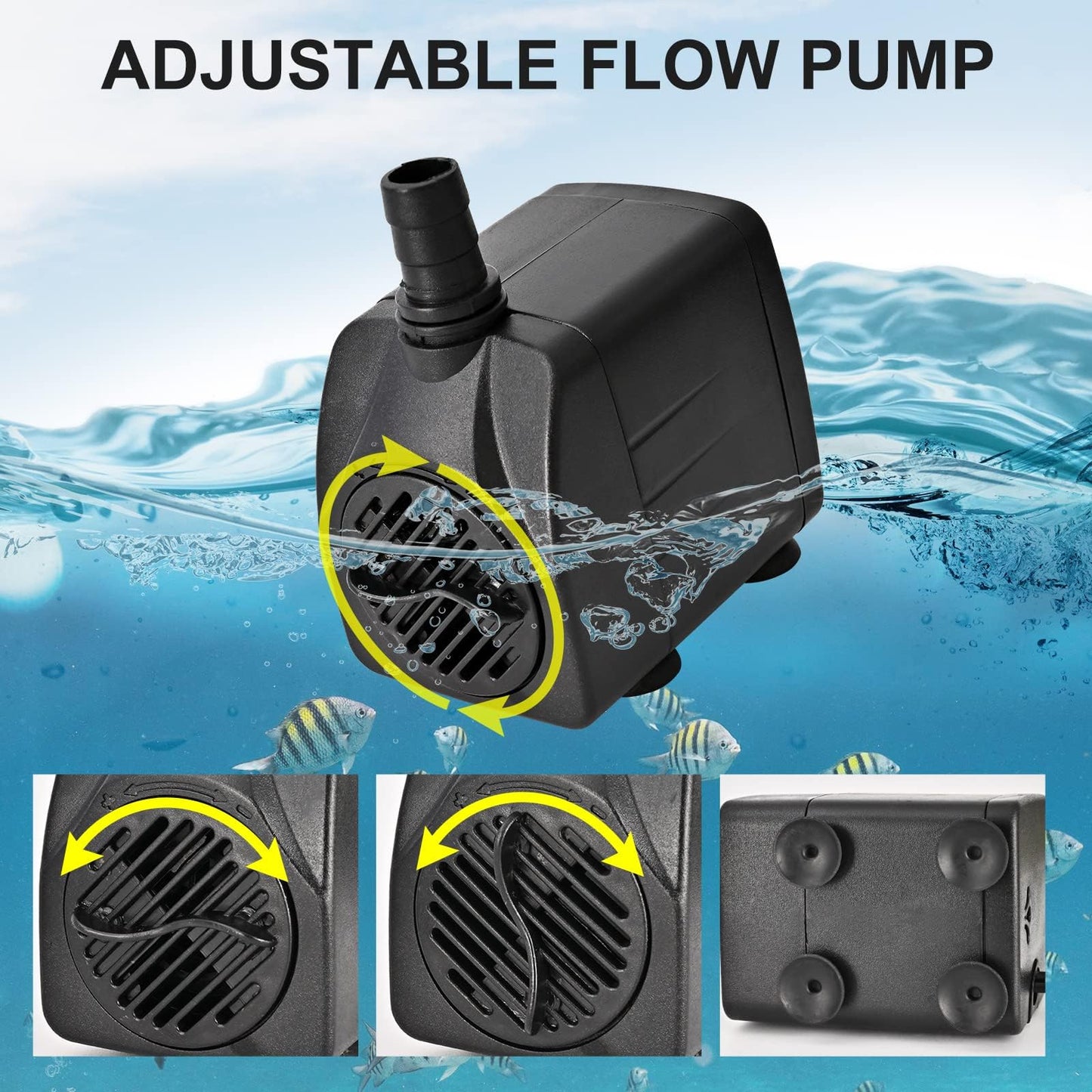Aquarium Chiller 79 Gal, 1/3 HP Fish Tank Water Chiller 300L Hydroponics Cooler with Quiet Design Refrigeration Compressor and 3M Pipe for Saltwater Freshwater Fish Coral Shrimp Jellyfish Water Weeds