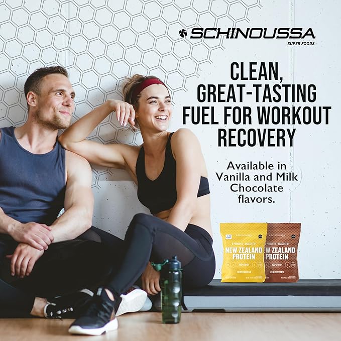 Probiotic Whey Protein Powder | Grass-Fed | Vanilla | 2 lb | Gut Health & Immune Support | 8 Probiotic Strains | Protein for Muscle Recovery & Digestive Health
