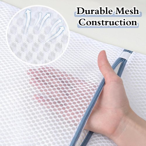 Durable Mesh Laundry Bags by [Brand Name] - 5-Pack Delicates Protector for Lingerie & Baby Clothes | 12x16 Inch