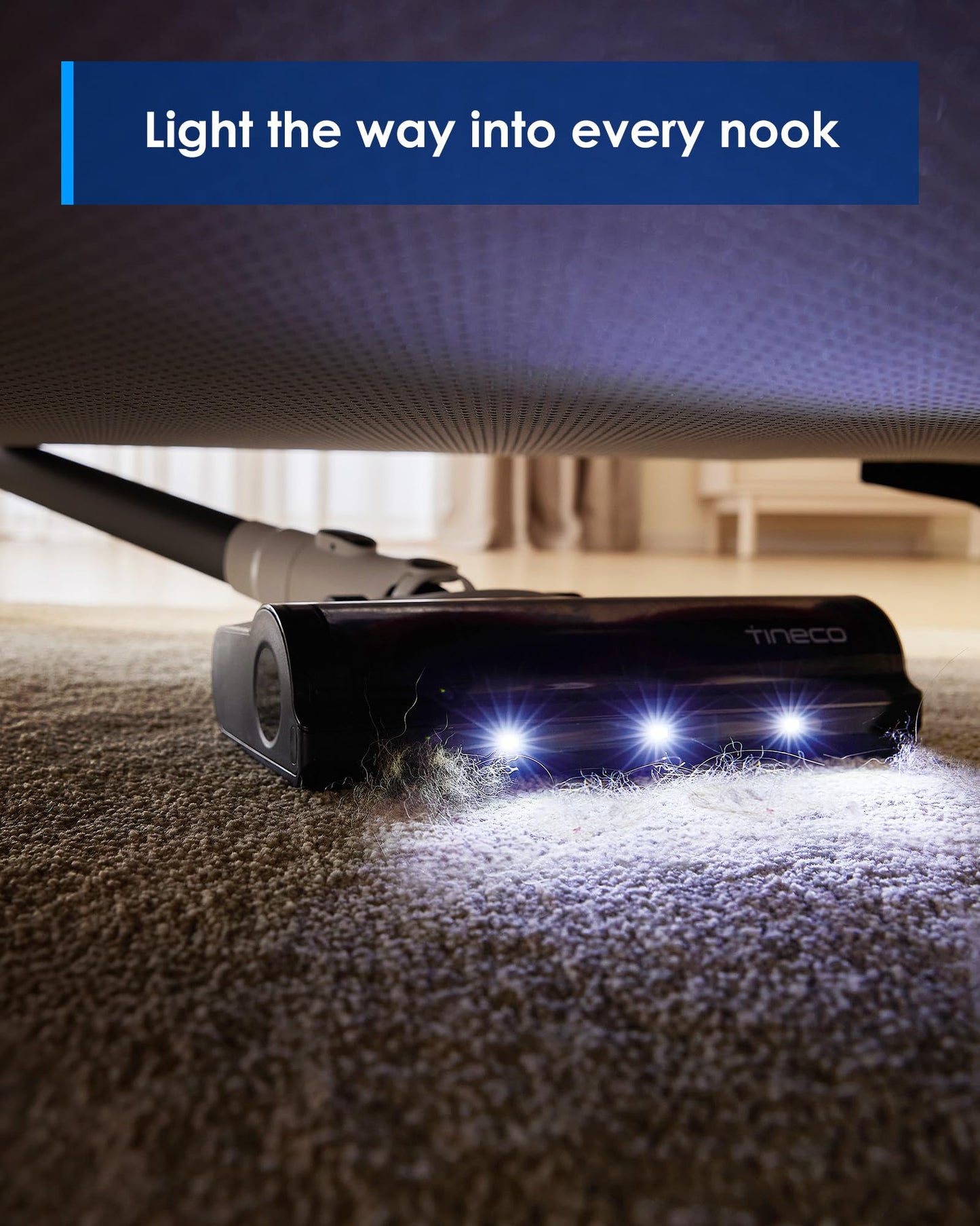 Tineco Floor ONE S5 Smart Cordless Wet Dry Vacuum & A30S Cordless Stick Vacuum Cleaner, 160W Suction, 60Min Runtime, 1L Larger Dustbin, ZeroTangle Brush, PureCyclone Tech, LED Headlight, White