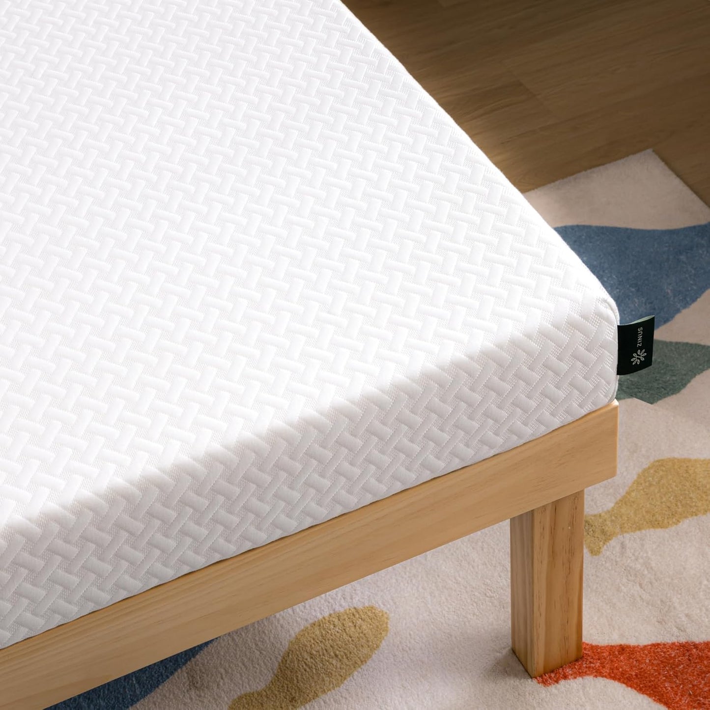 Zinus 5 Inch Twin Memory Foam Mattress - Cooling Essential Design, Medium Feel, Fiberglass Free, Safe Materials