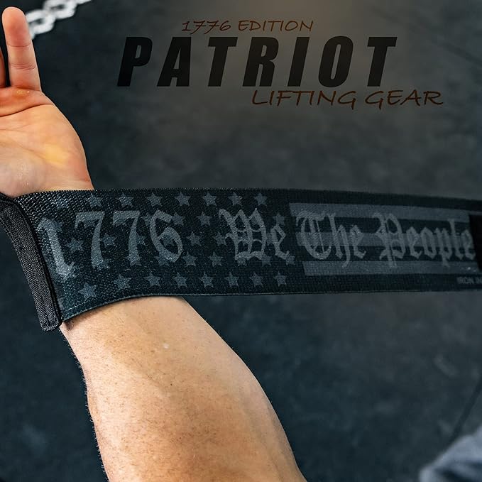 Iron Infidel Wrist Wraps for Weightlifting - 18" and 24" Heavy Duty Support for Working Out, Gym Accessories for Men - Use for Lifting, Crossfit, Fitness, Exercise, Bench Press, Powerlifting