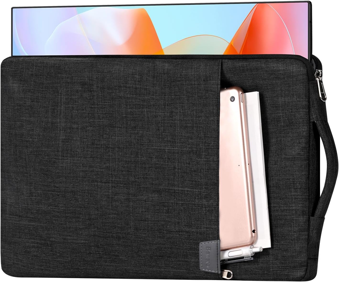 Banero 15.6/16.1-inch 15.6/16.1" Portable Monitor Case with Acessories Storage, Sleeve for Most Portable Monitors