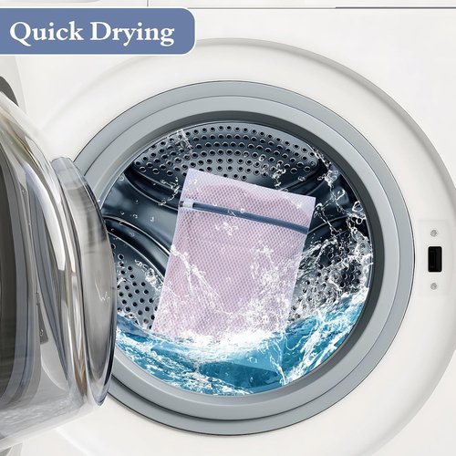Durable Mesh Laundry Bags by [Brand Name] - 5-Pack Delicates Protector for Lingerie & Baby Clothes | 12x16 Inch