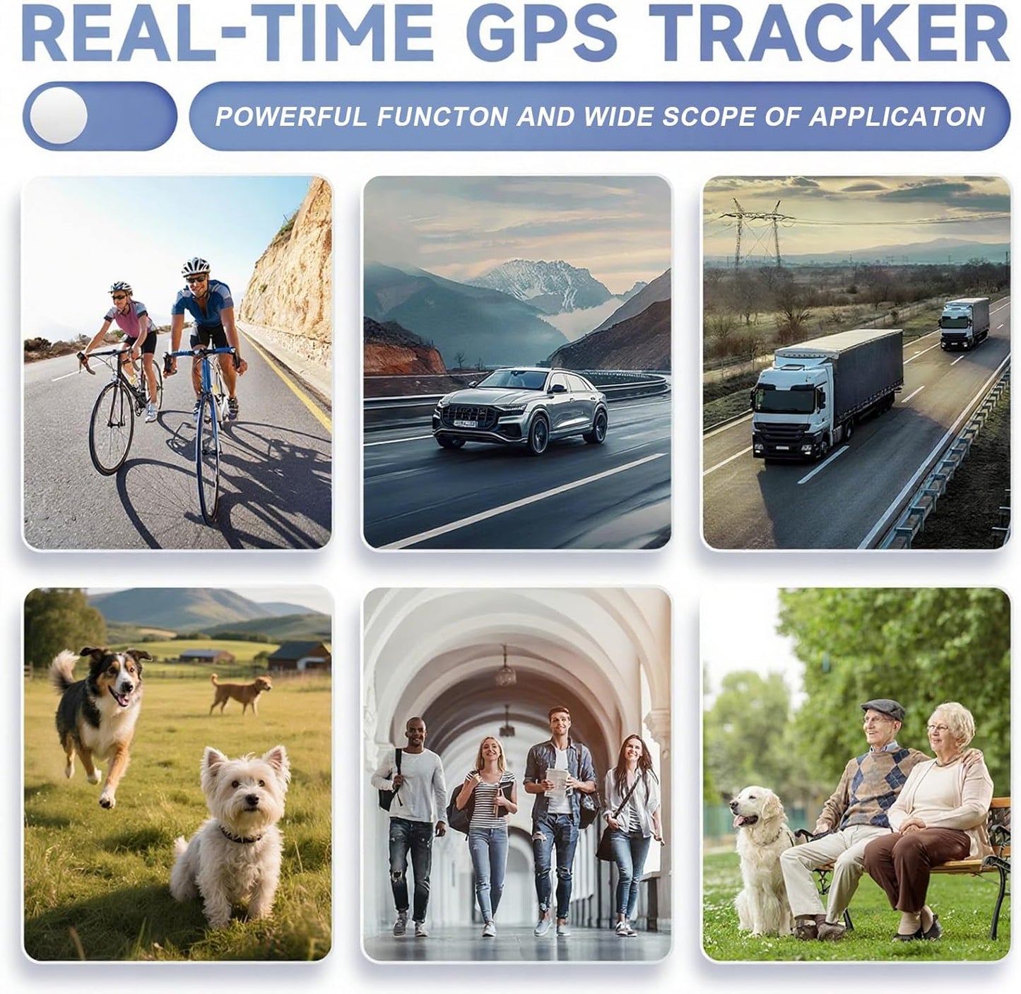 Generic 0.8 inch!Hidden (1, Mini GPS Tracker for Vehicles Portable Real Time Magnetic Tracking Device Car Full Global