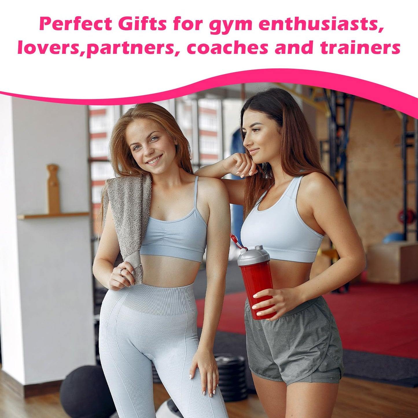 Molain Gym Keychain for Women Men, Silicone Dumbbell Keychain Motivational Fitness Gifts for Gym Lovers Weight Lifting Gift(Black)