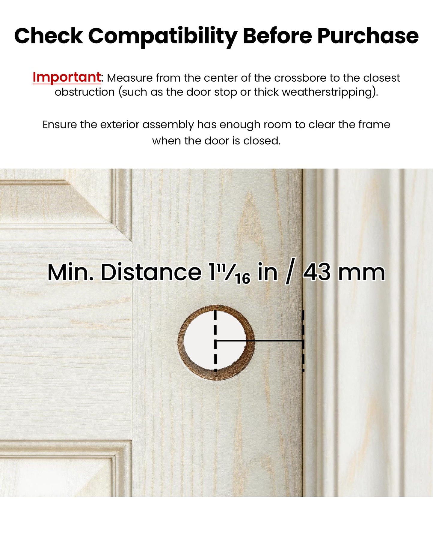 Lockin Veno Pro - All-in-One Smart Lock for Front Door - Palm Vein & Fingerprint Keyless Entry - 2K 180° Video, WiFi, Motion Sensor, 32GB Storage - No Monthly Fee
