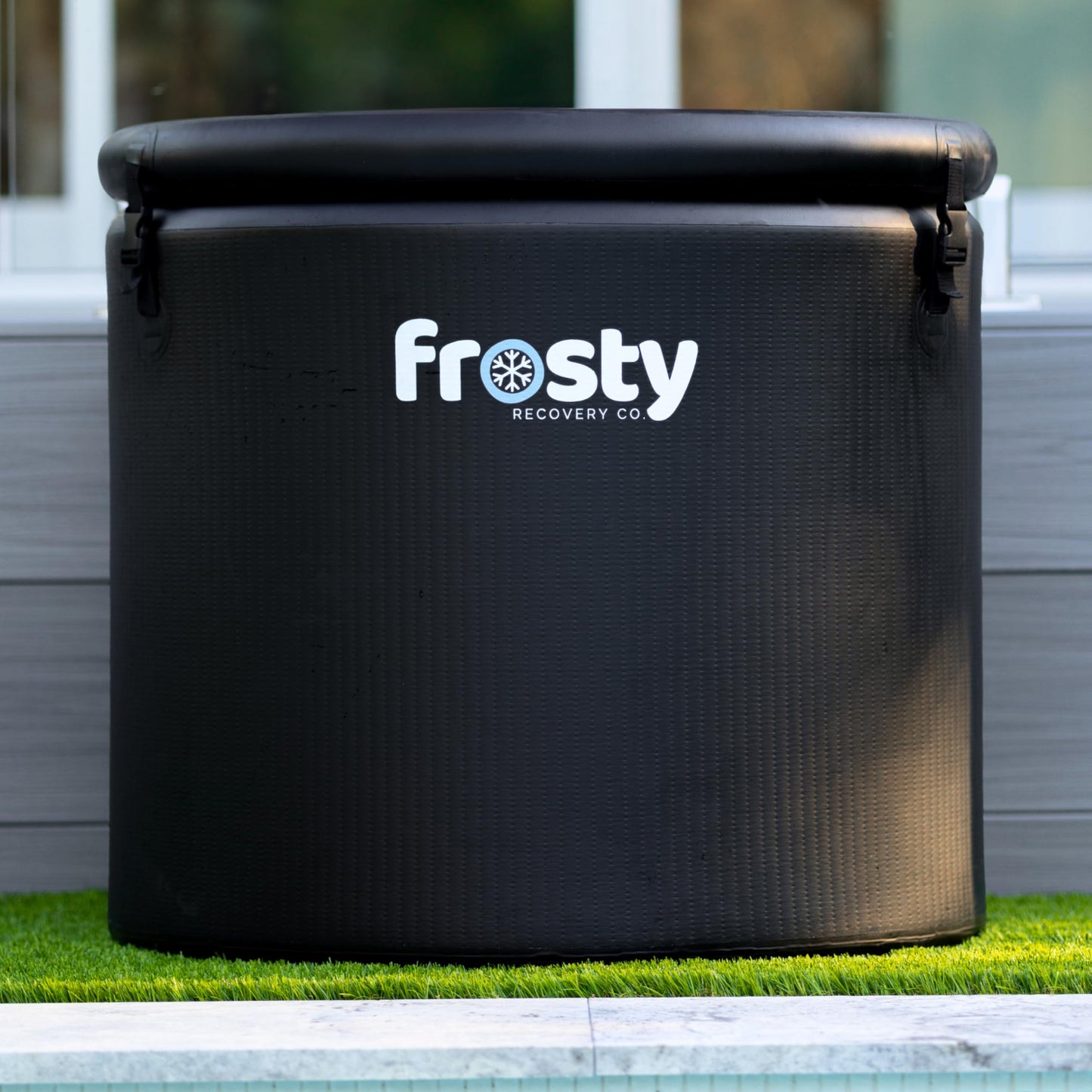 Frosty Ice Pod Pro Cold Plunge - Inflatable Ice Tub for Cold Water Therapy - Pro Grade Cold Plunge Ice Pod with Water Chiller Compatibility - The Ice Pod Cold Plunge Tub for Ice Bath and Ice Plunge