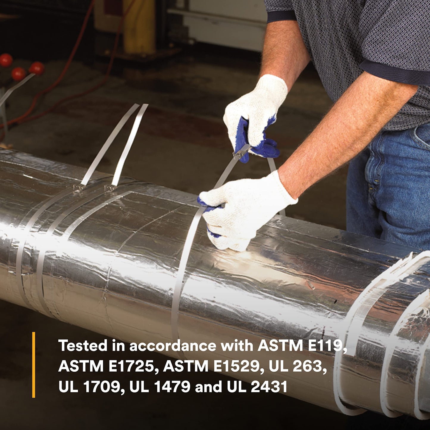 3M Interam Endothermic Mat E-5A-4, Easy-To-Install, Chemically-Bound Water Release, Heat-Absorbing Wrap System, 24.5 in x 20 ft, 1 Roll