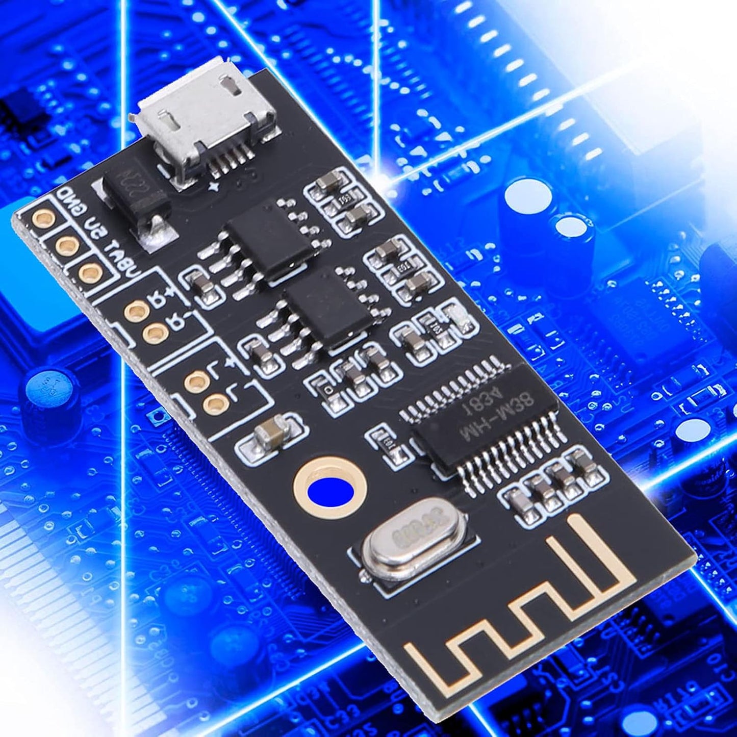 MH-MX8 Board(M38 5W Module, Headphone Version, Lossless Decoder Kit, Plug and Play, for Audio Receiver with amplifier