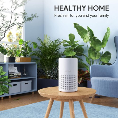 FULMINARE H13 True HEPA Air Purifier - Quiet Portable Air Cleaner with Night Light for Home & Office