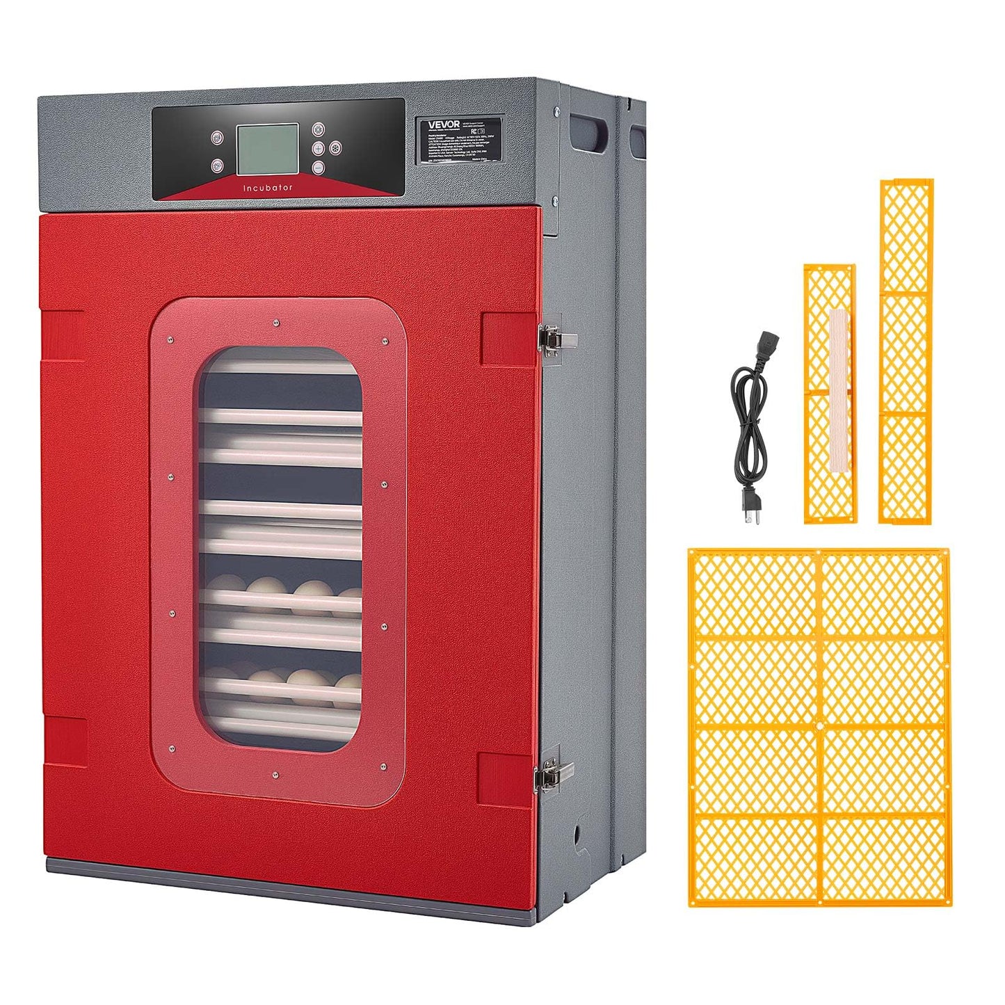 VEVOR 400 Egg Incubator, Poultry Incubator Cabinet with Automatic Eggs Turning, Temperature & Humidity Control, Heating & Cooling Egg Hatcher, Commercial Incubators for Hatching Chicks Ducks Goose
