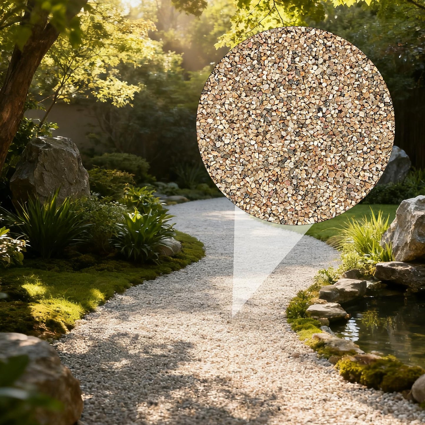 LEXININ River Gritty Sand, 13 LB Coarse Mixed Silica Gravel, 2-4mm