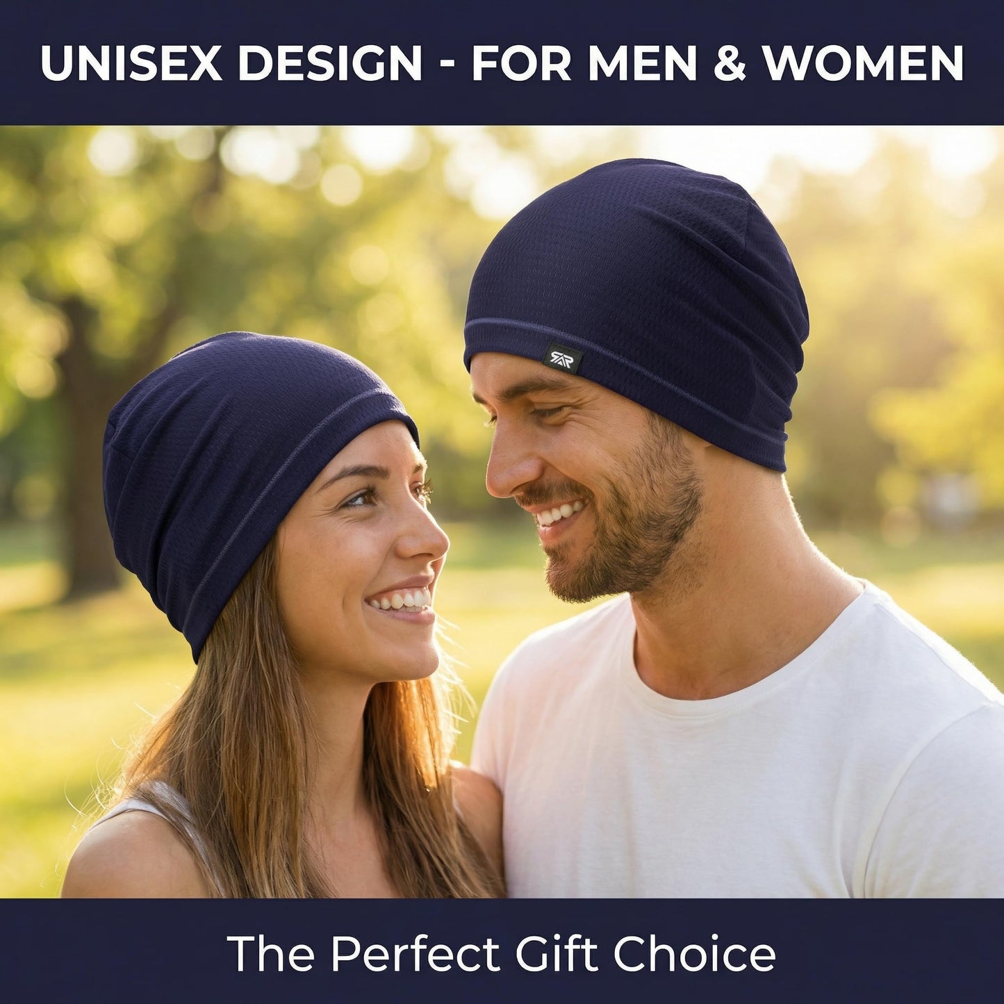 LONGLONG 2 Pack Summer Beanies - Lightweight Breathable Cooling Skull Caps for Women Men Sports & Daily Wear