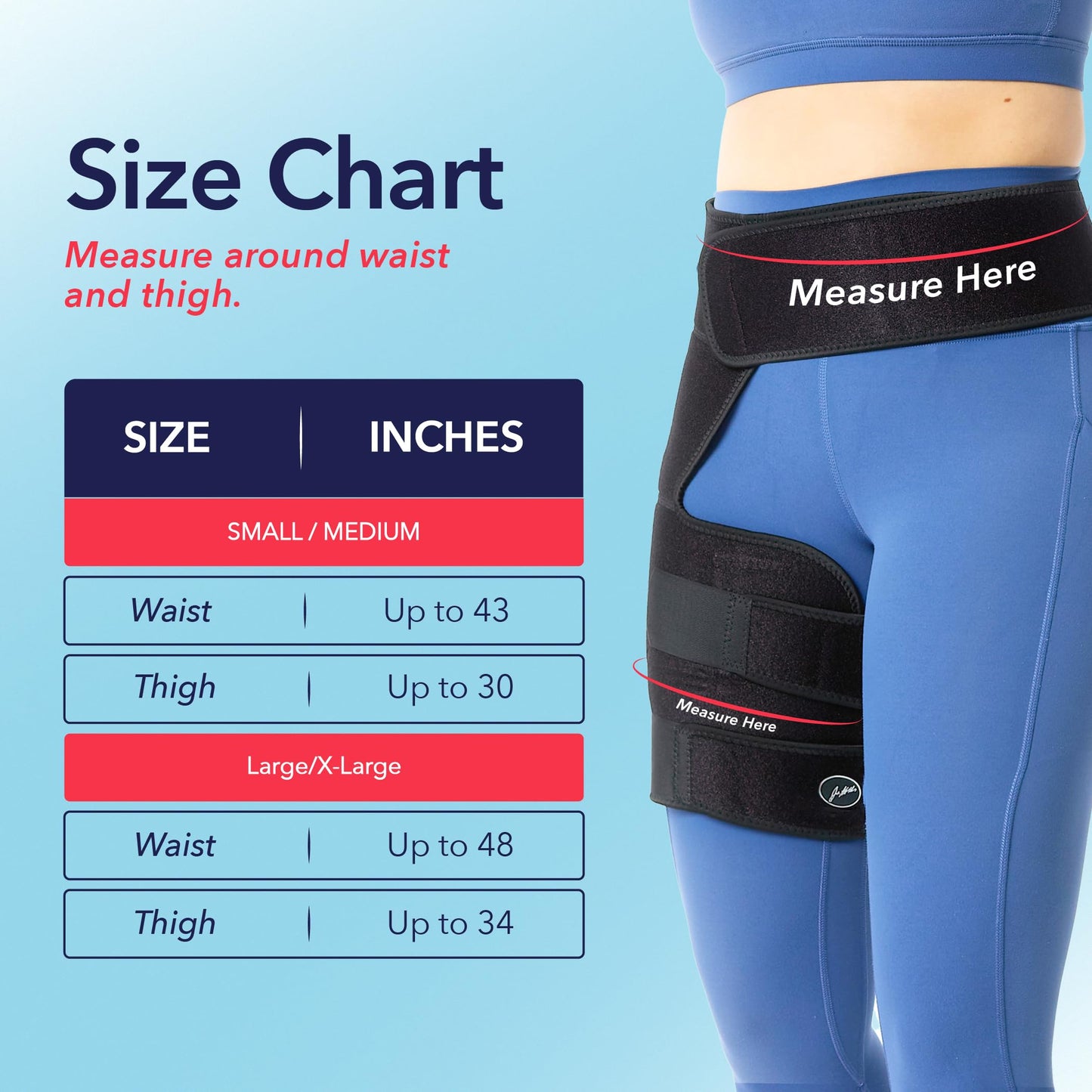 Doctor-Developed Hip Brace , Advanced Groin Compression Wrap for Sports & Leisure Goals, Sciatica Pain Relief Devices for Joint Injuries, hamstring brace, Hip Pain, Bursitis & Post-Surgery Recovery (BLK, L/XL)
