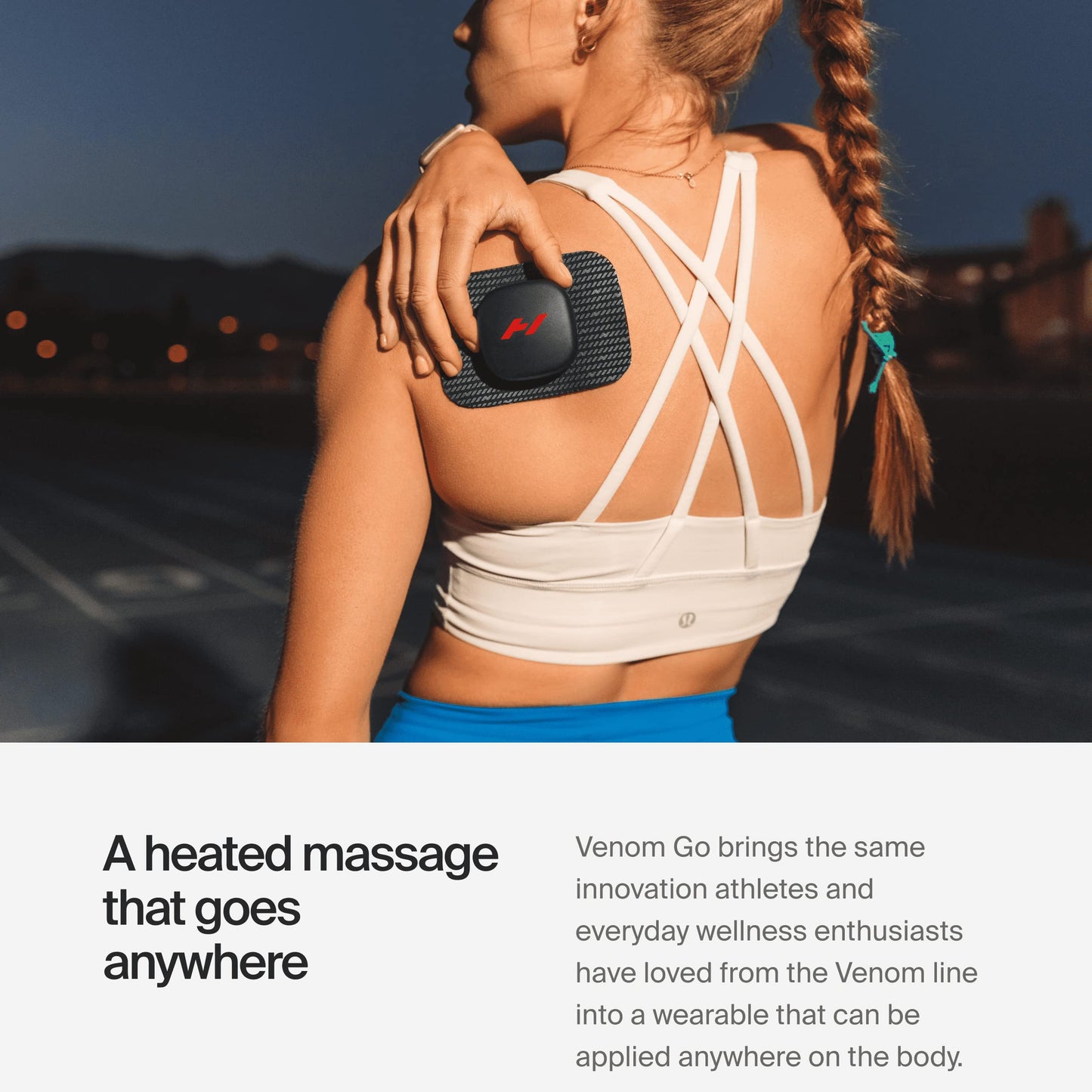 Hyperice Venom Go - Advanced Heat + Vibration Wearable (Venom Go)