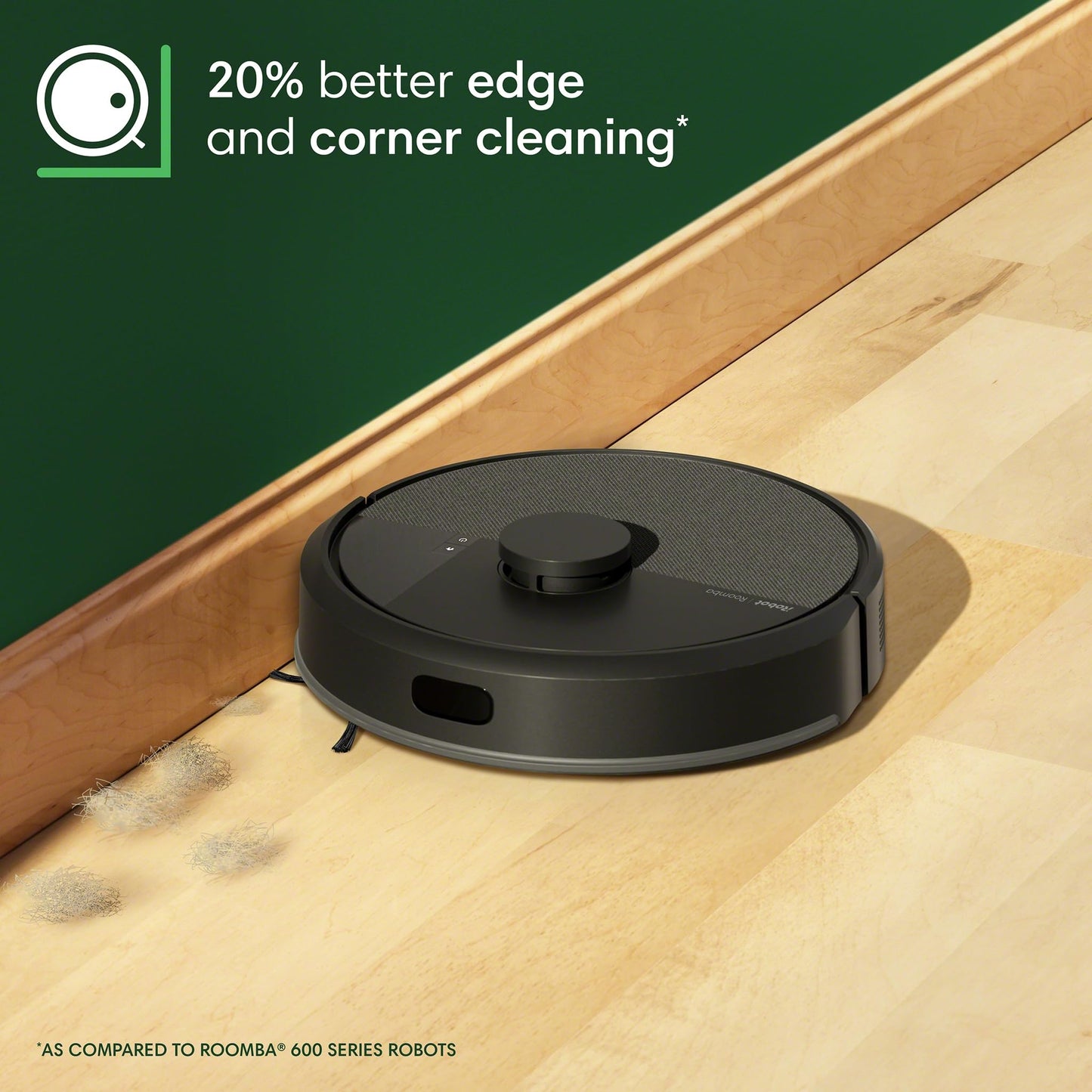 iRobot Roomba 105X Combo Robot Vacuum & Mop with AutoEmpty Dock, Self‑Emptying for Up to 75 Days, 70× Power‑Lifting Suction, Smart LiDAR Mapping, App & Voice Control, Ideal for Homes with Pets & Kids