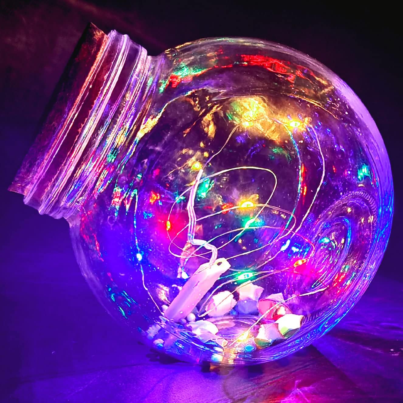 ZPH Fairy Lights - 4-Pack Battery Powered Waterproof String Lights | 3.3ft Silver Wire with 10 LEDs for Weddings & Crafts